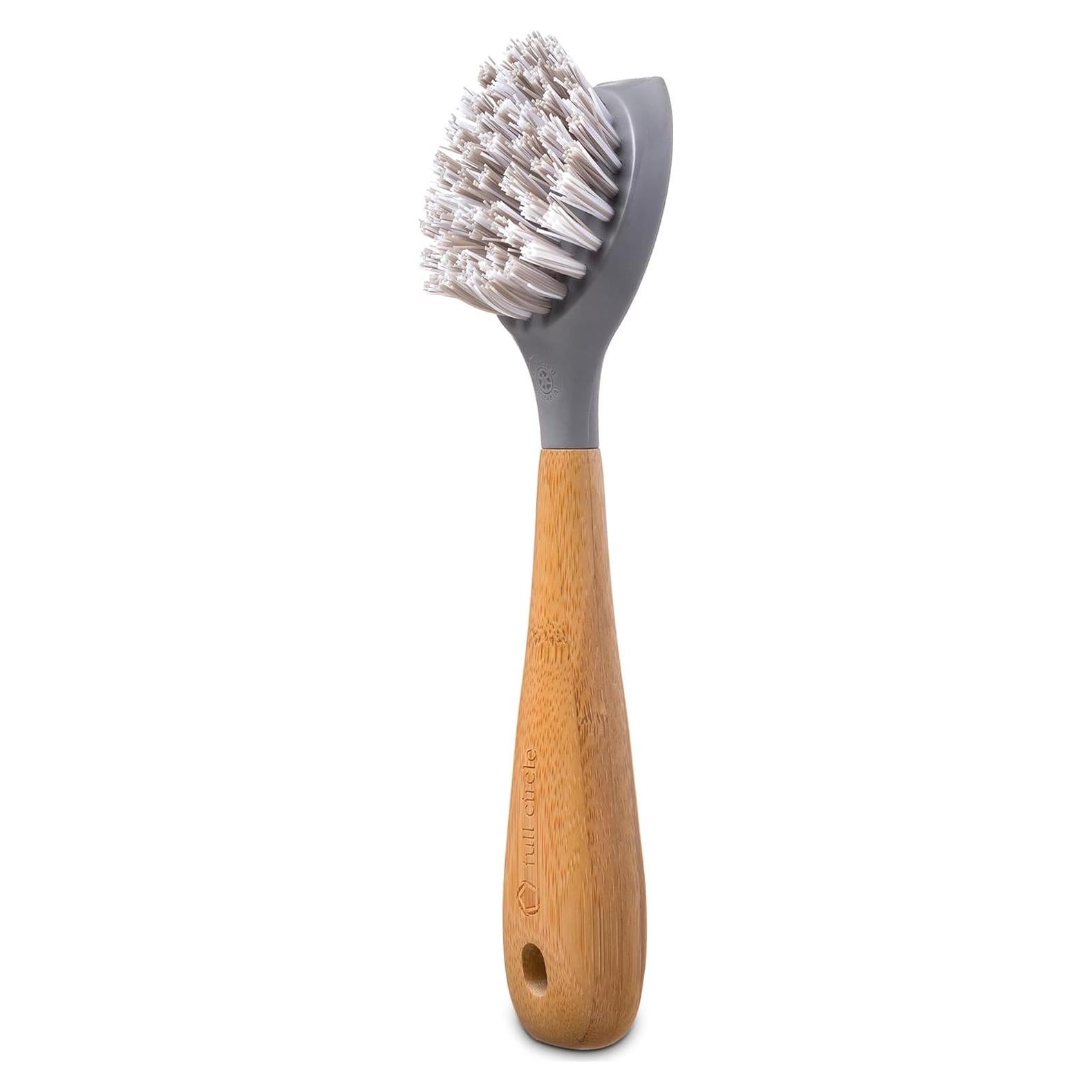 Cepillo de Hierro Fundido Full Circle Tenacious C con Mango de Bambú