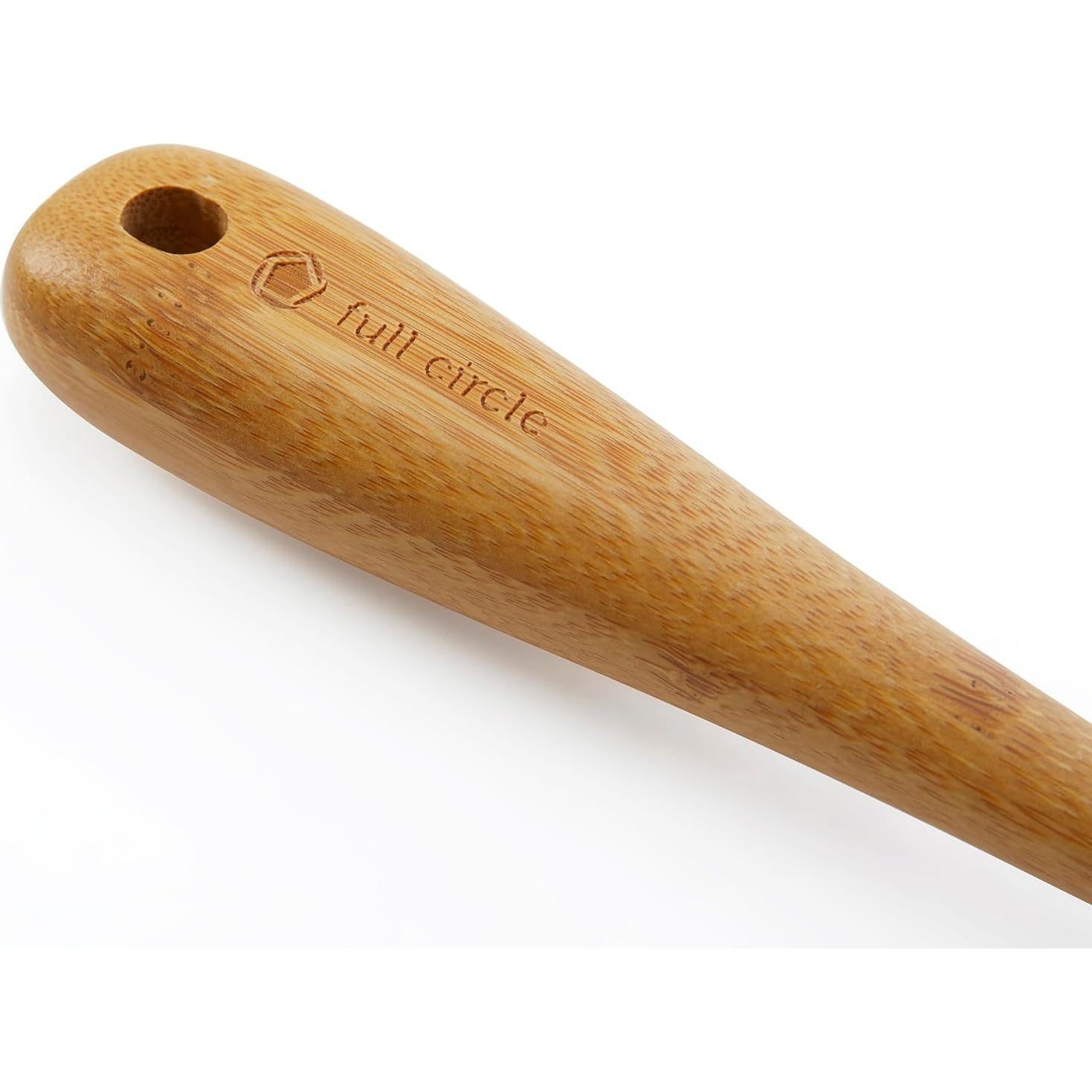 Cepillo de Hierro Fundido Full Circle Tenacious C con Mango de Bambú