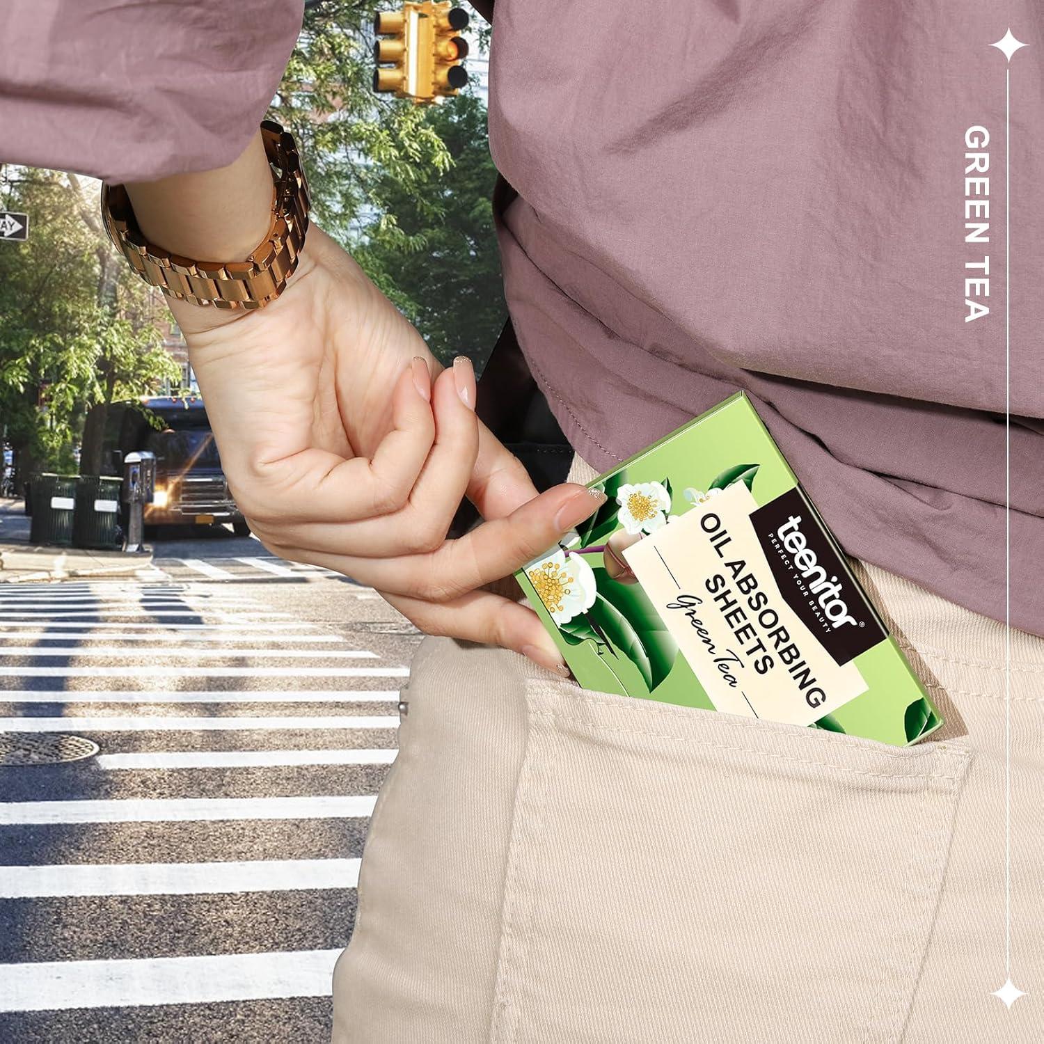 Hojas Absorbentes de Aceite Teenitor 100 Unidades 10x7 cm