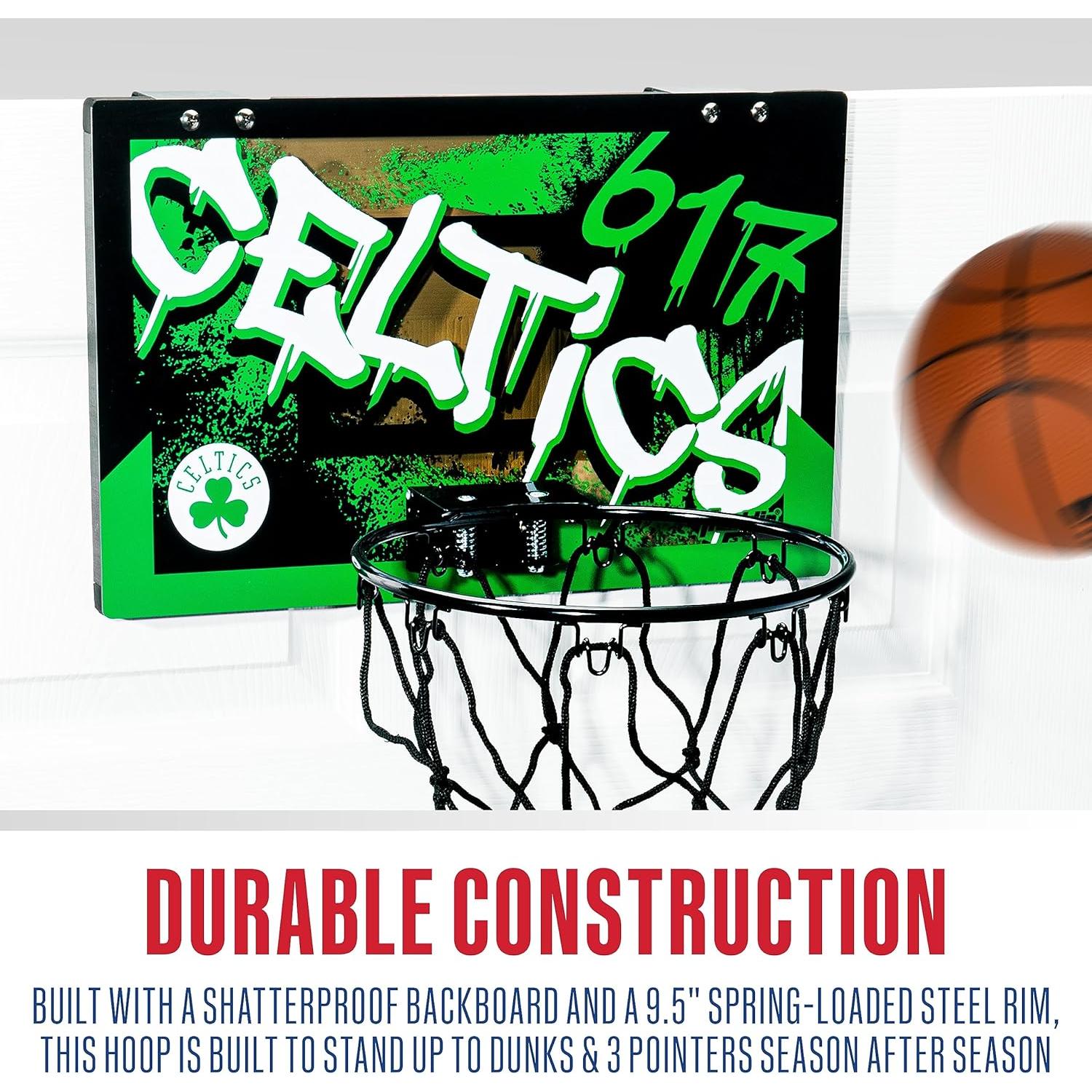 Aro de Baloncesto Franklin Sports NBA Boston Celtics Mini