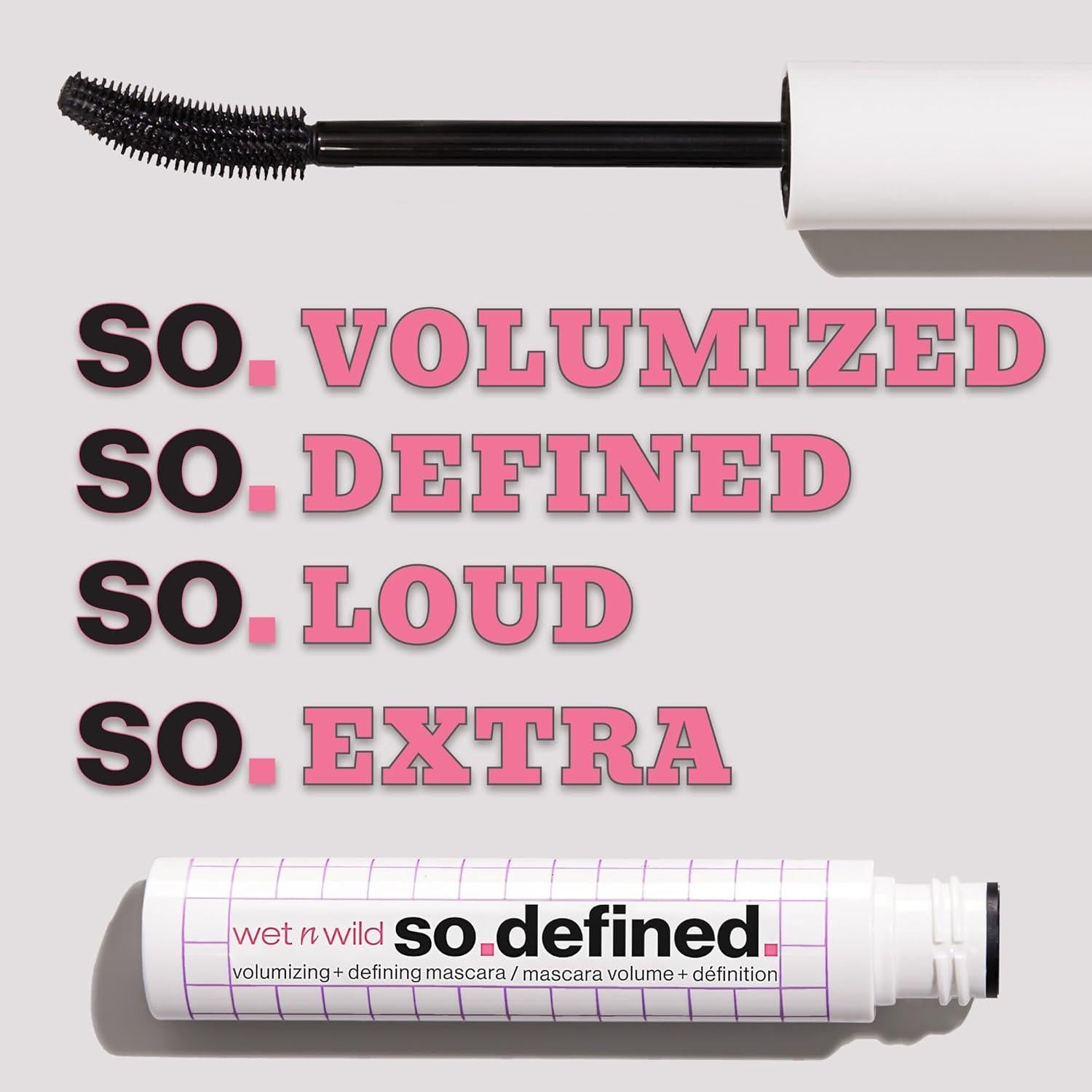 Máscara Voluminizadora Wet n Wild So Defined 36.2 ml Negra