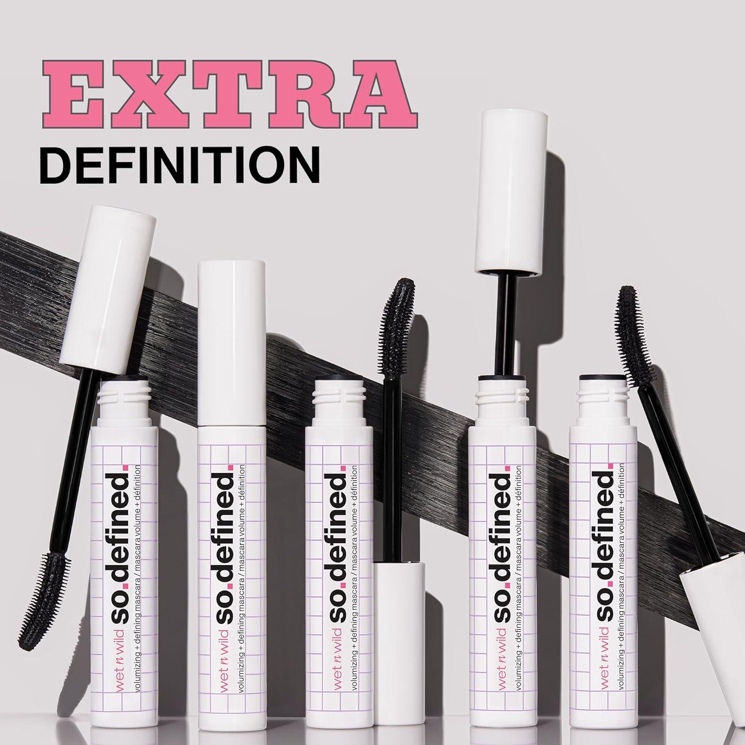 Máscara Voluminizadora Wet n Wild So Defined 36.2 ml Negra