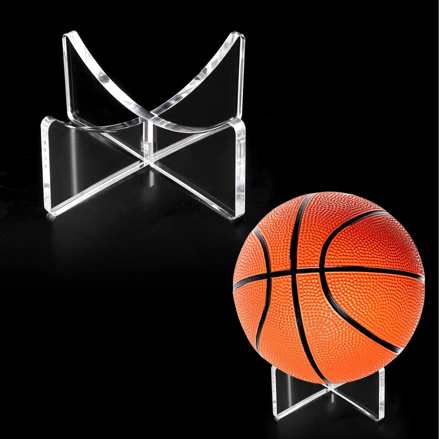 Soporte Acrílico para Balones Evron 9x3.3 cm Multifuncional