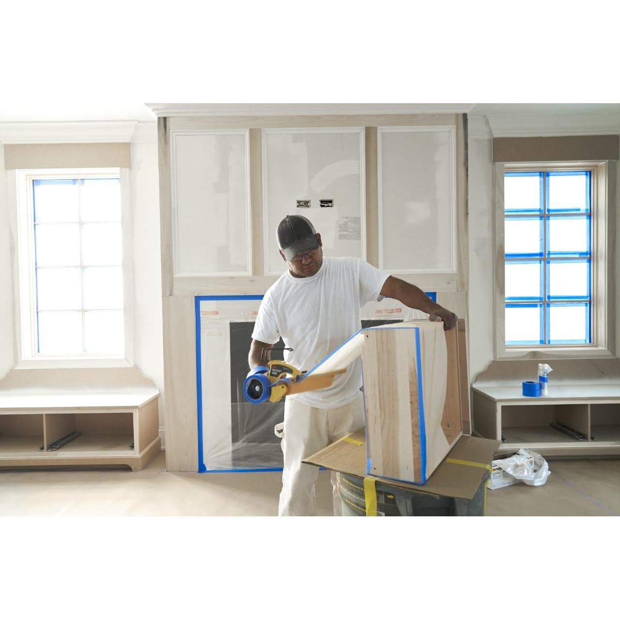 Plástico de Enmascarar 3M Hand-Masker 30.48 cm x 109.73 m