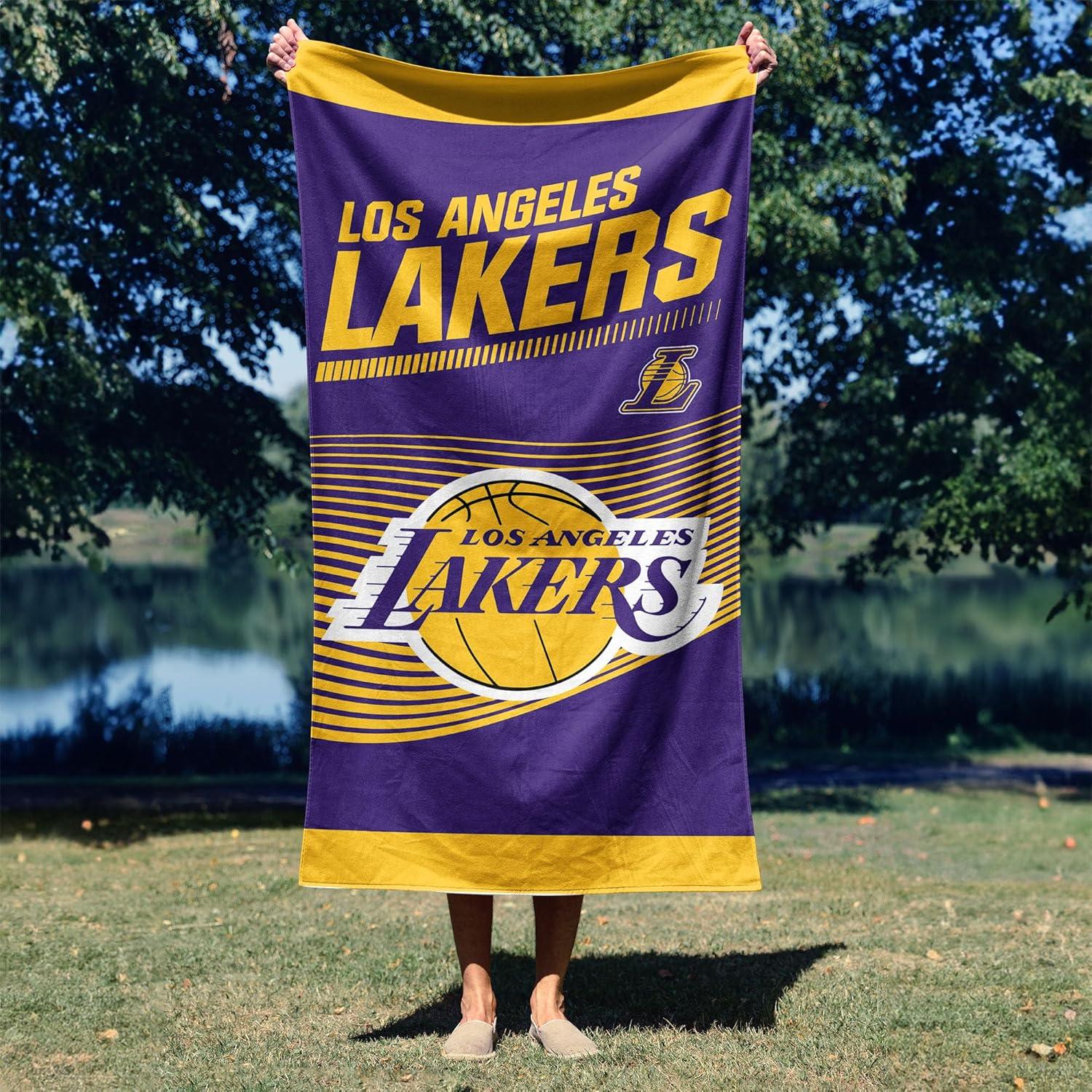 Toalla de Playa NBA Northwest Los Angeles Lakers 76x152 cm