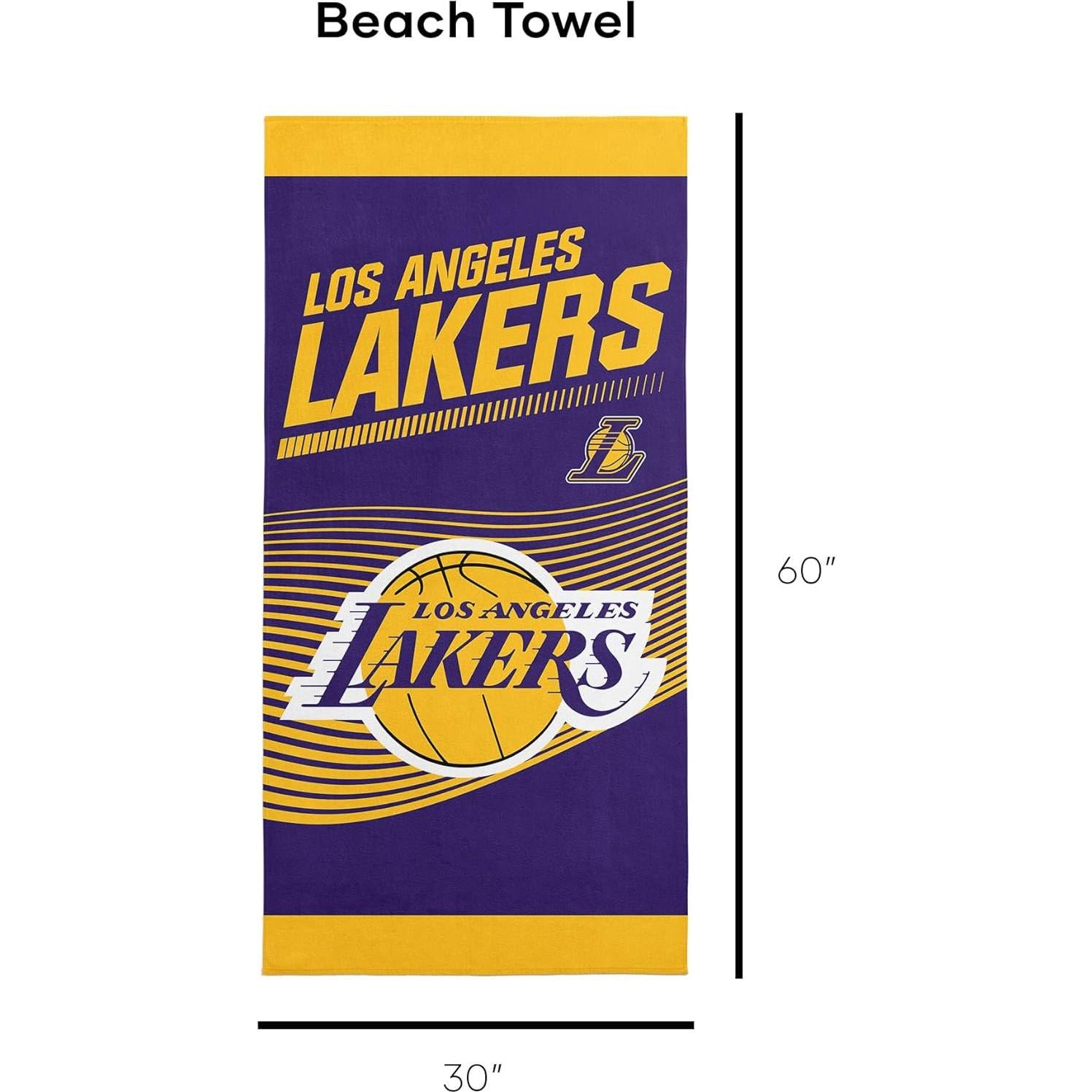 Toalla de Playa NBA Northwest Los Angeles Lakers 76x152 cm