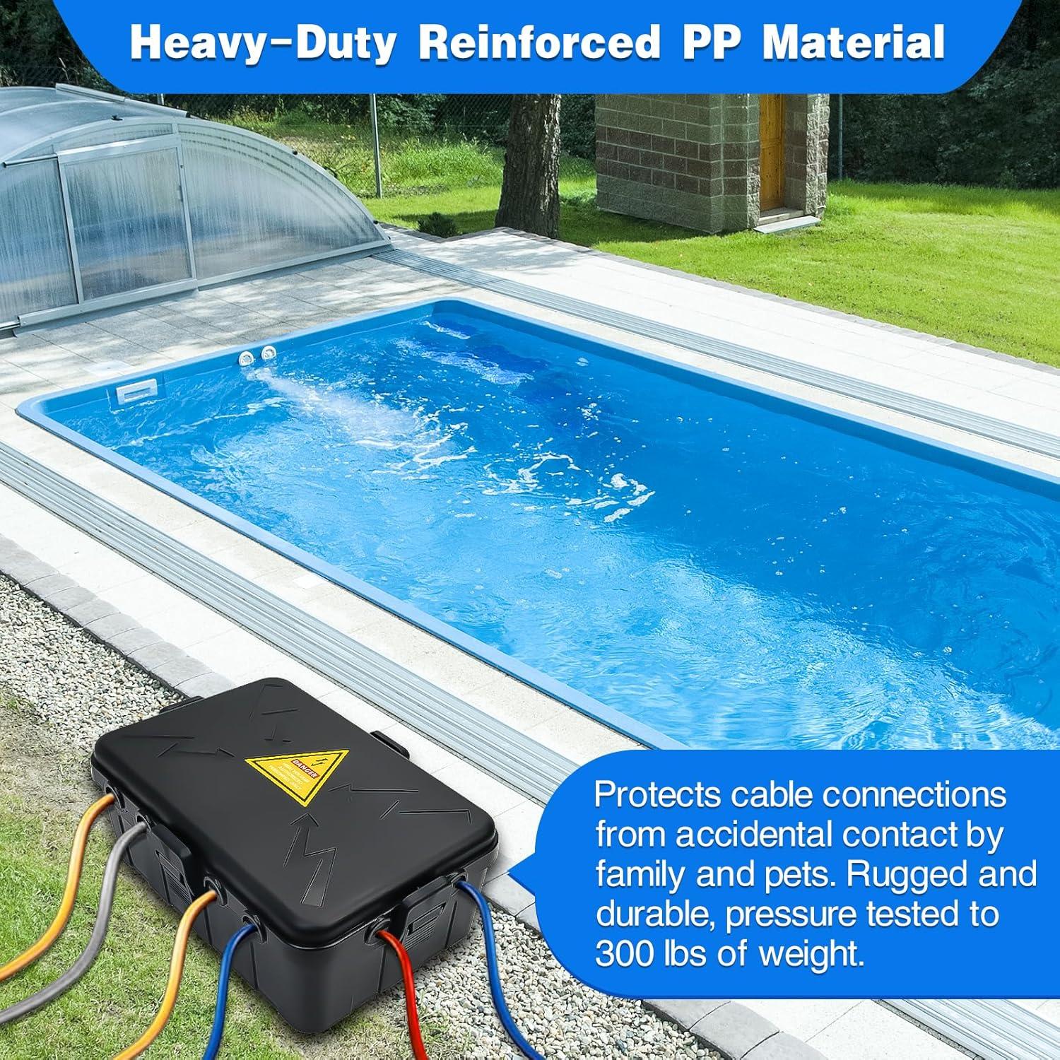 Caja Eléctrica Exterior Hrensaw IP54 Grande 33x22x12.7 cm