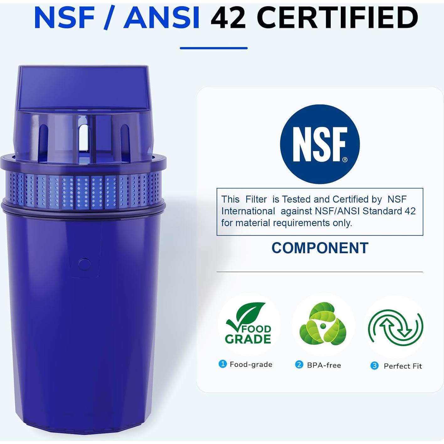 Fil-Fresh 4 Filtros de Agua PUR PPF900Z Certificado NSF