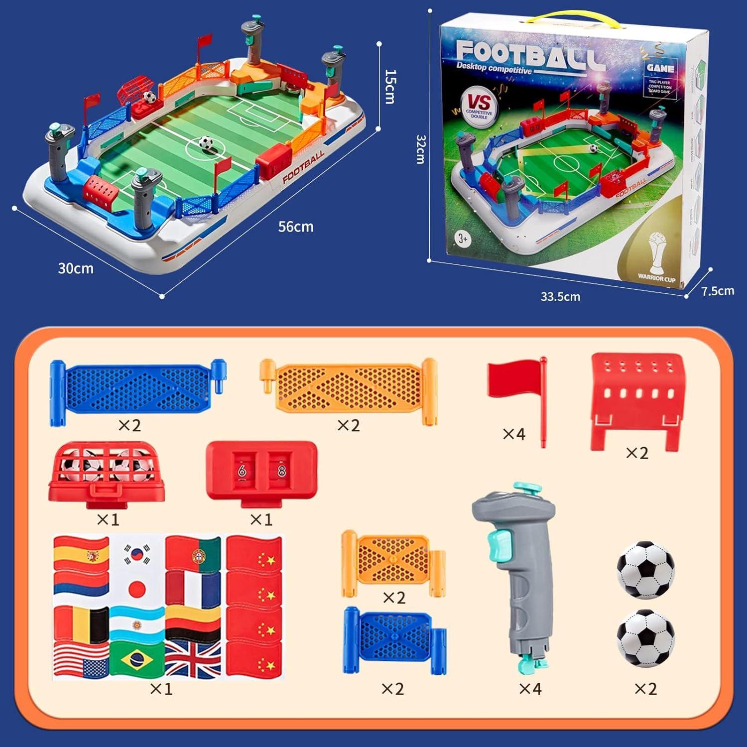 Juego de Mesa de Fútbol TGHIJKK - Futbolín Interactivo 28x53cm
