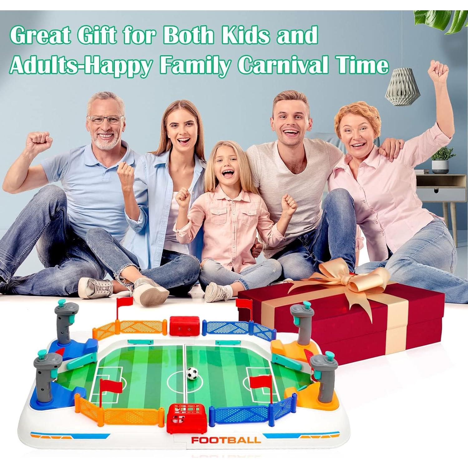 Juego de Mesa de Fútbol TGHIJKK - Futbolín Interactivo 28x53cm