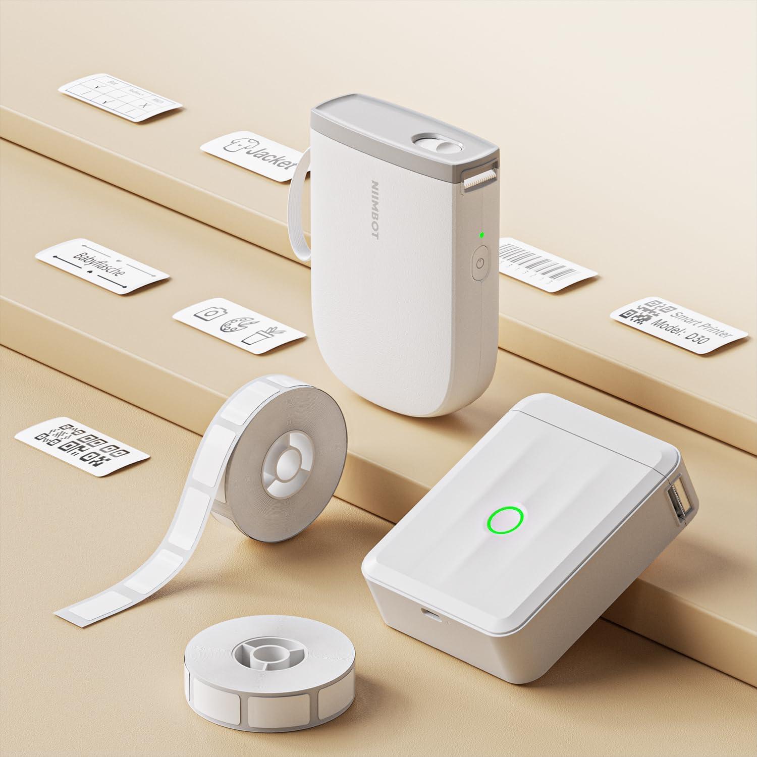 Etiquetas Adhesivas NIIMBOT D11 Papel Térmico 14x60mm 3 Rollos