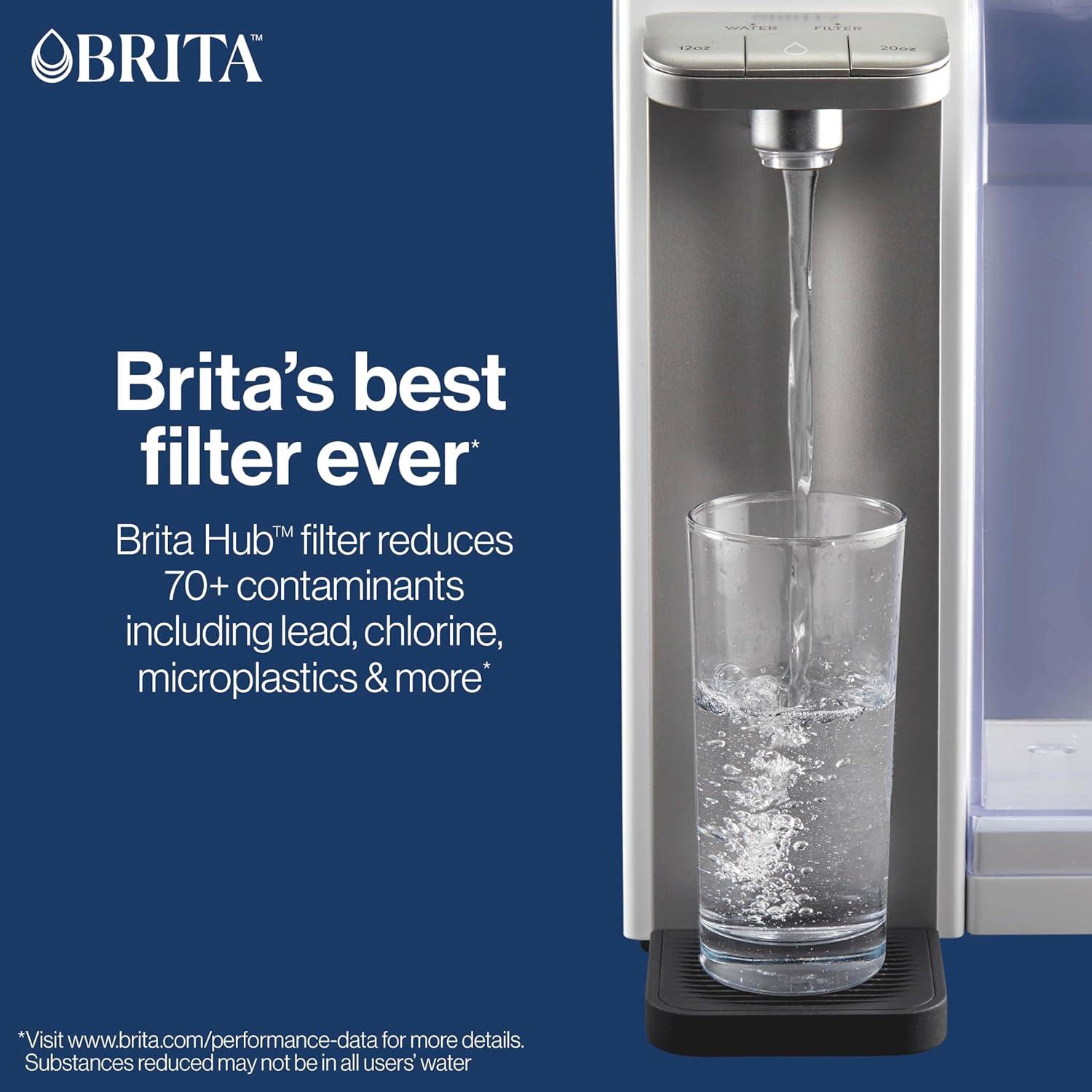 Filtro de Agua Brita Hub Instantáneo 12 Tazas 87340