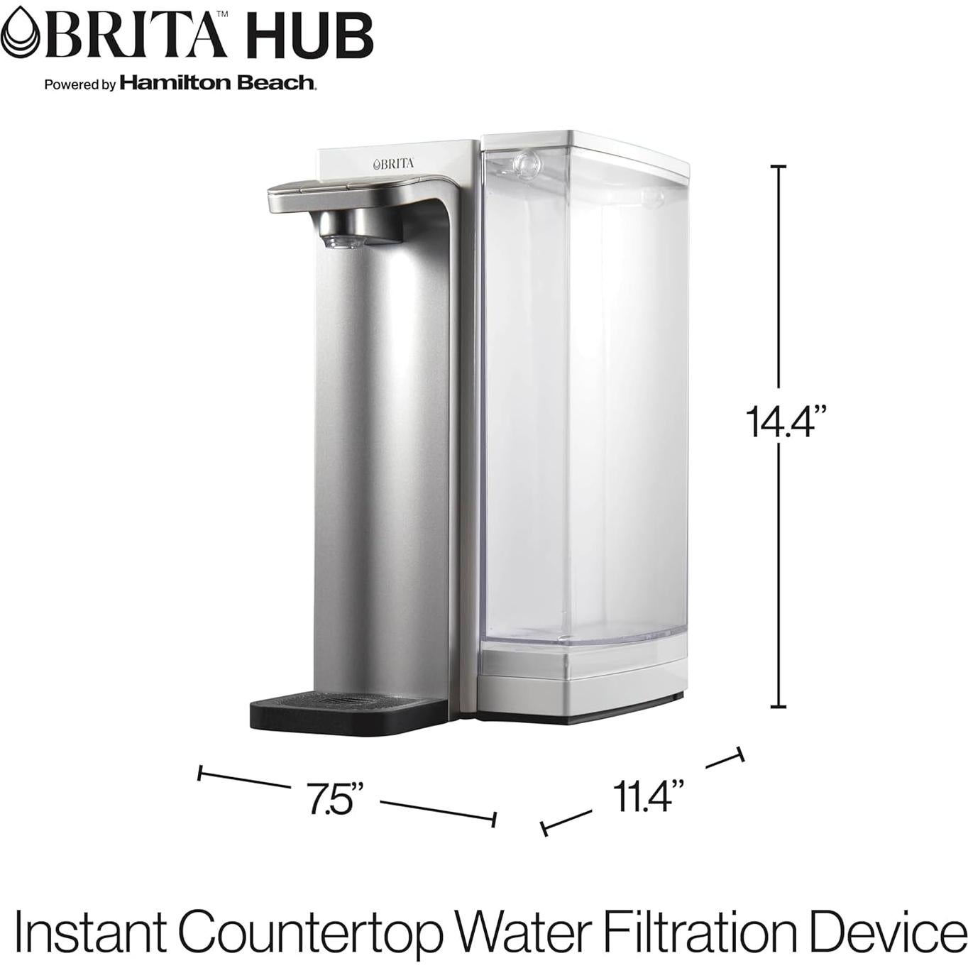Filtro de Agua Brita Hub Instantáneo 12 Tazas 87340