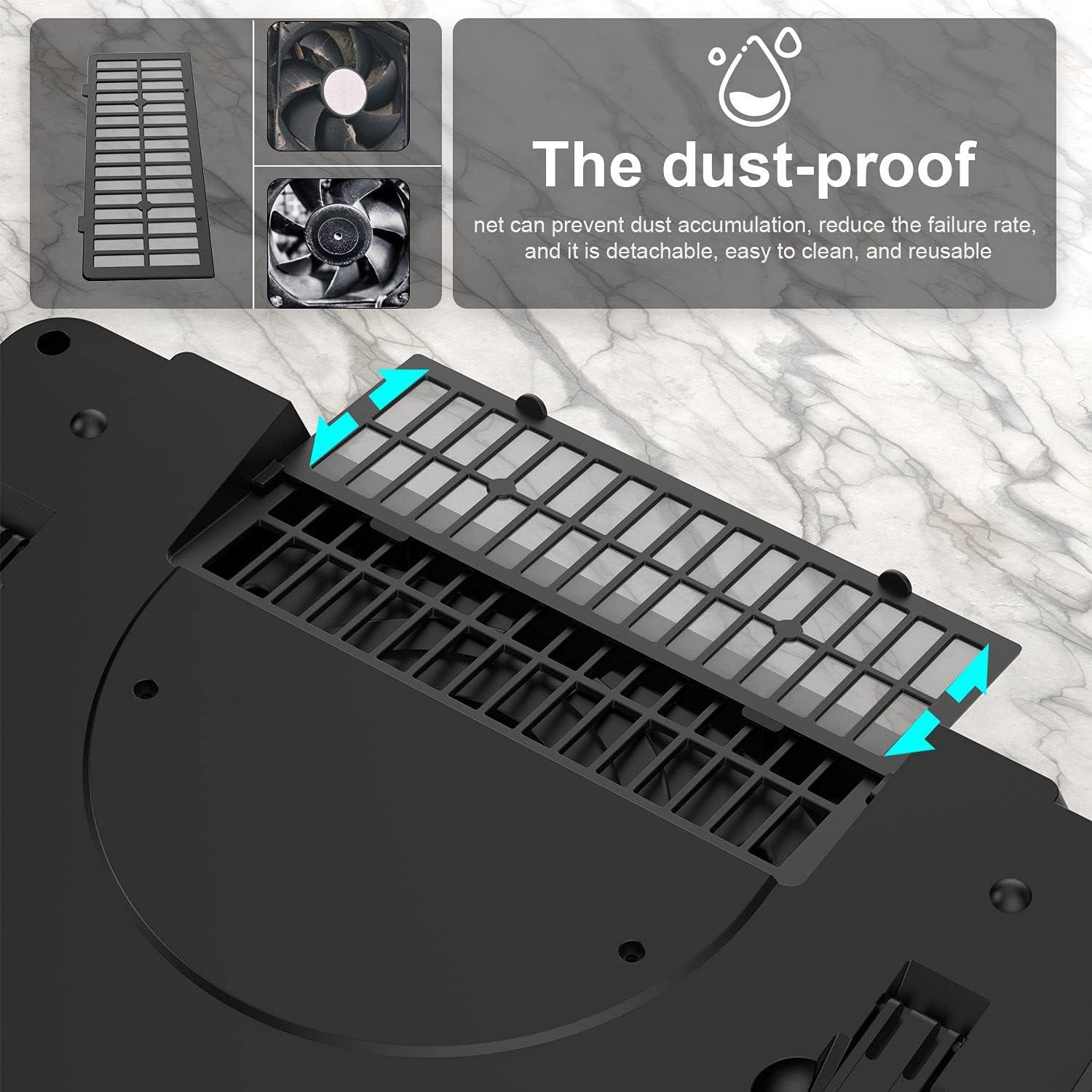 Enfriador de Laptop IETS GT500B Turbo 4200 RPM 13-17.3"