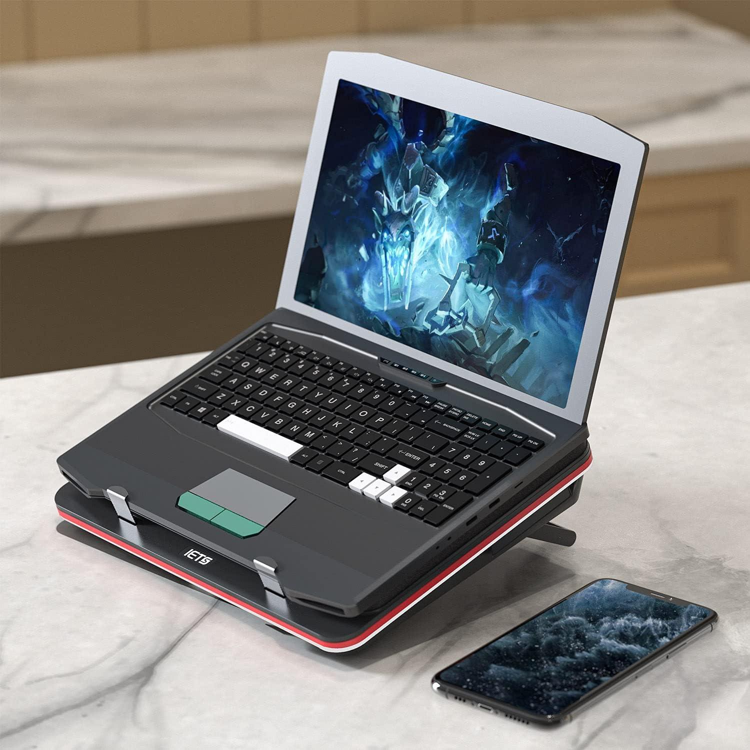 Enfriador de Laptop IETS GT500B Turbo 4200 RPM 13-17.3"