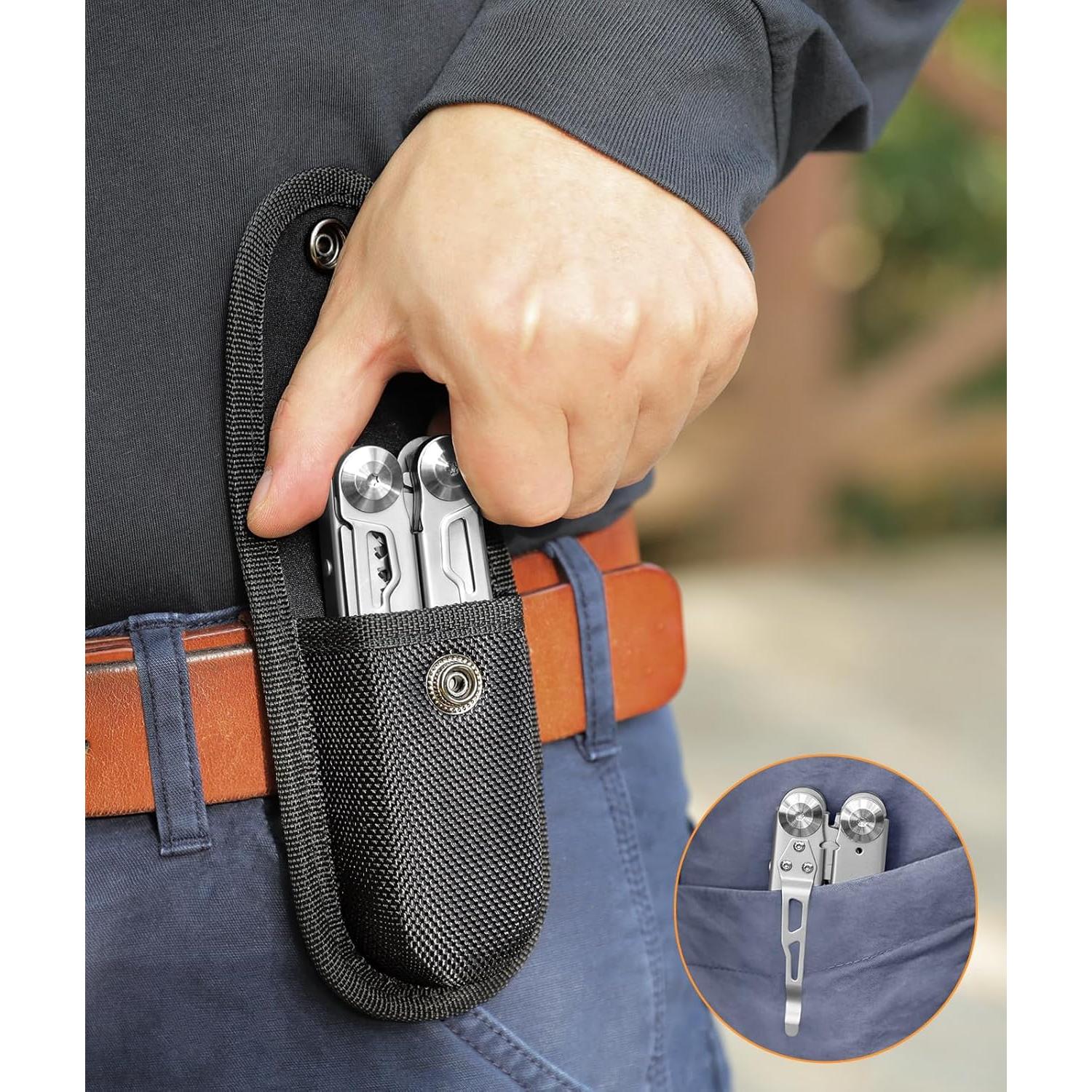 Multiherramienta 14-en-1 SUYIWEE Acero Inoxidable Plegable 10.5cm