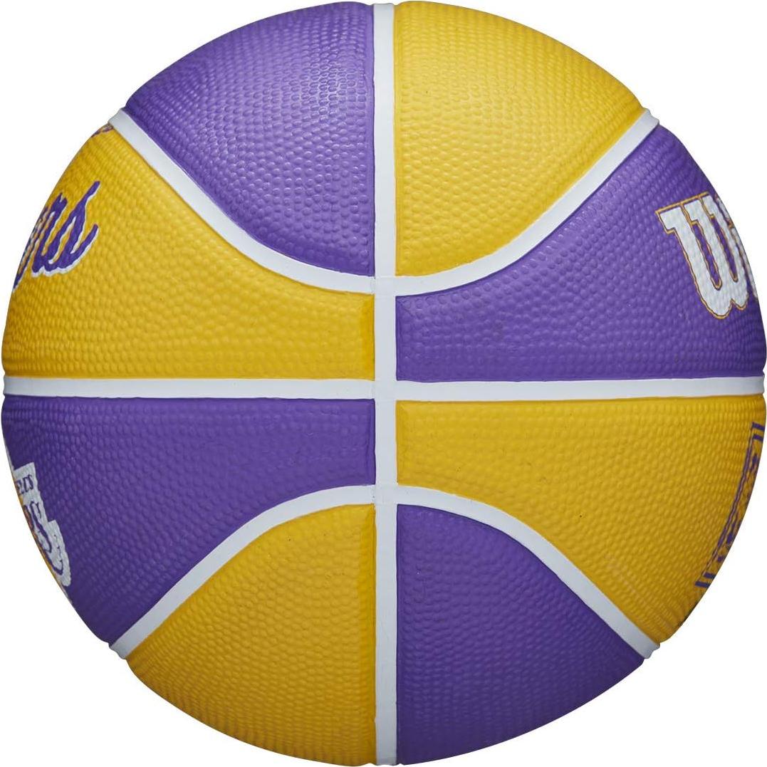 Balón Mini Baloncesto Wilson NBA Retro Lakers 55.88 cm