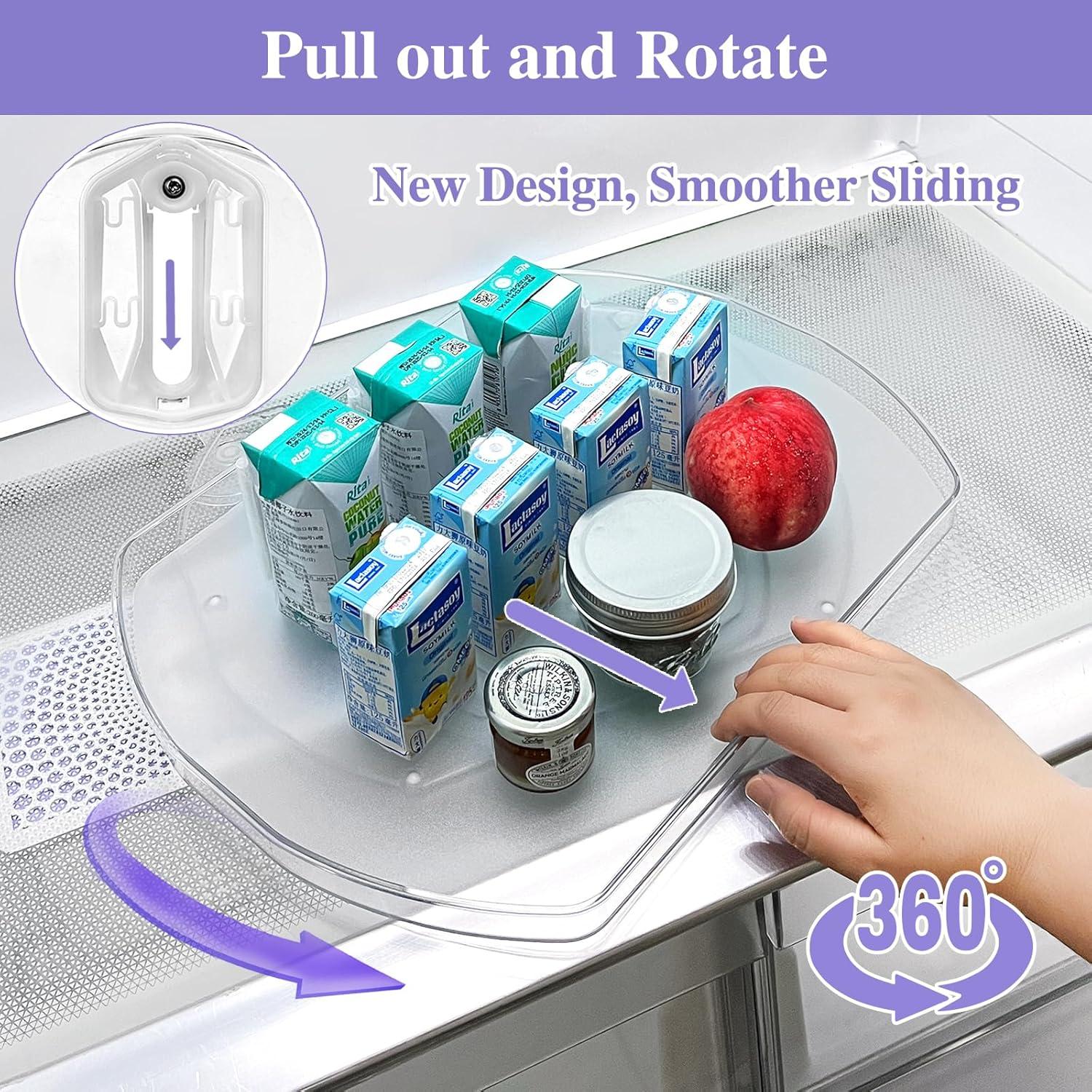 Organizador Giratorio 360° Lazy Susan Incostar 38.4x29 cm - 4 Paquete