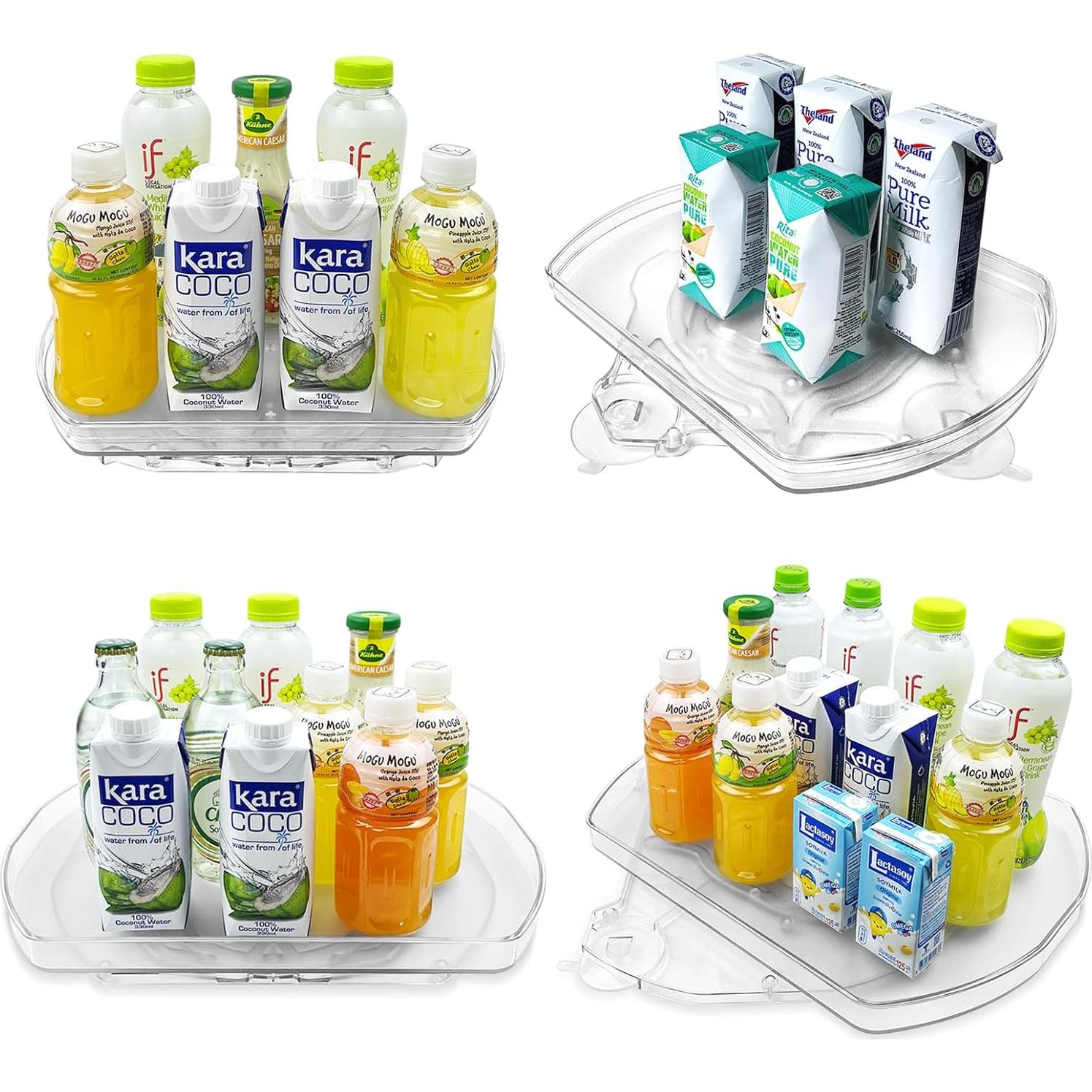 Organizador Giratorio 360° Lazy Susan Incostar 38.4x29 cm - 4 Paquete