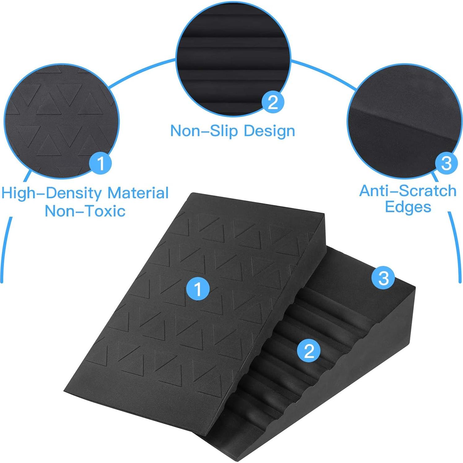 Cuña de Sentadilla Ajustable HarderWill - Goma Antideslizante