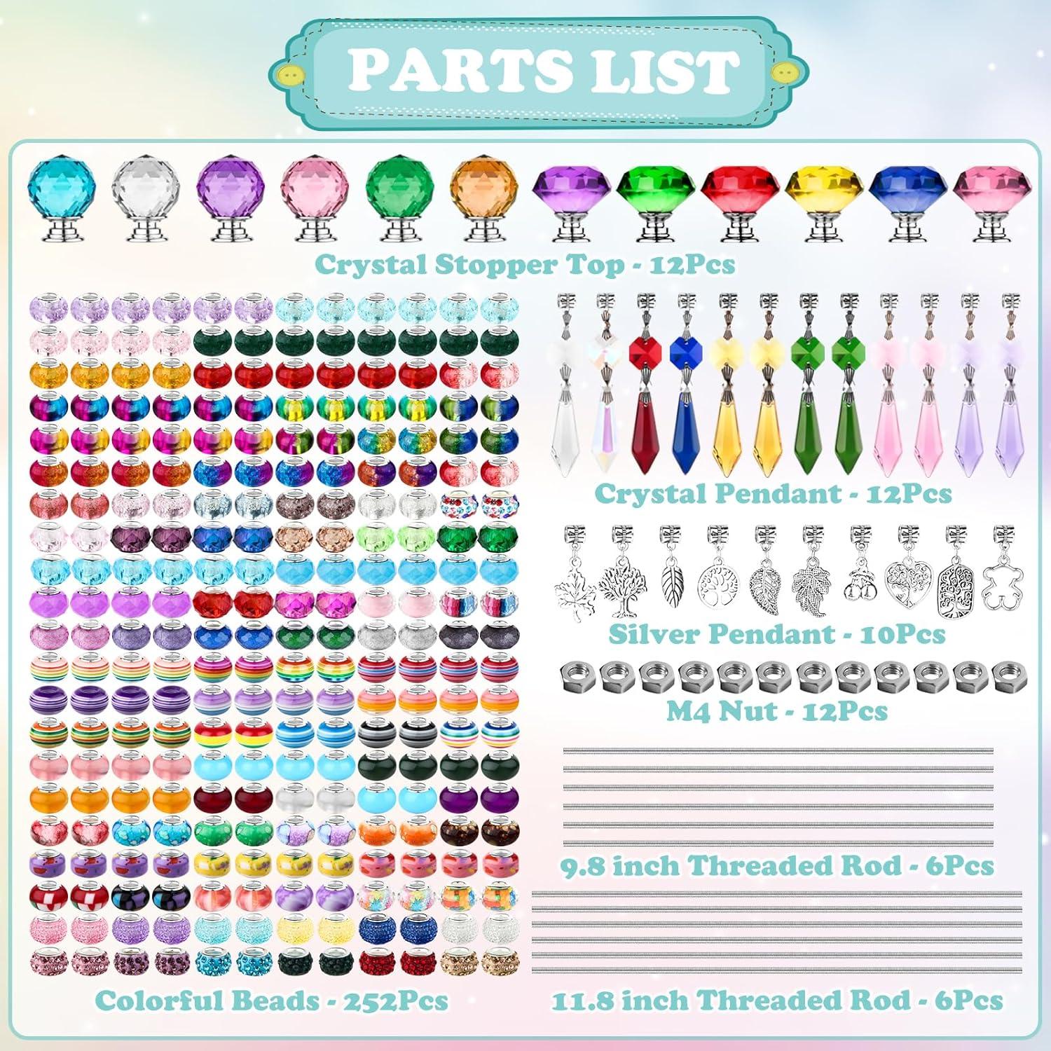 Kit de Estacas de Jardín UFU con 310 Piezas y Perlas