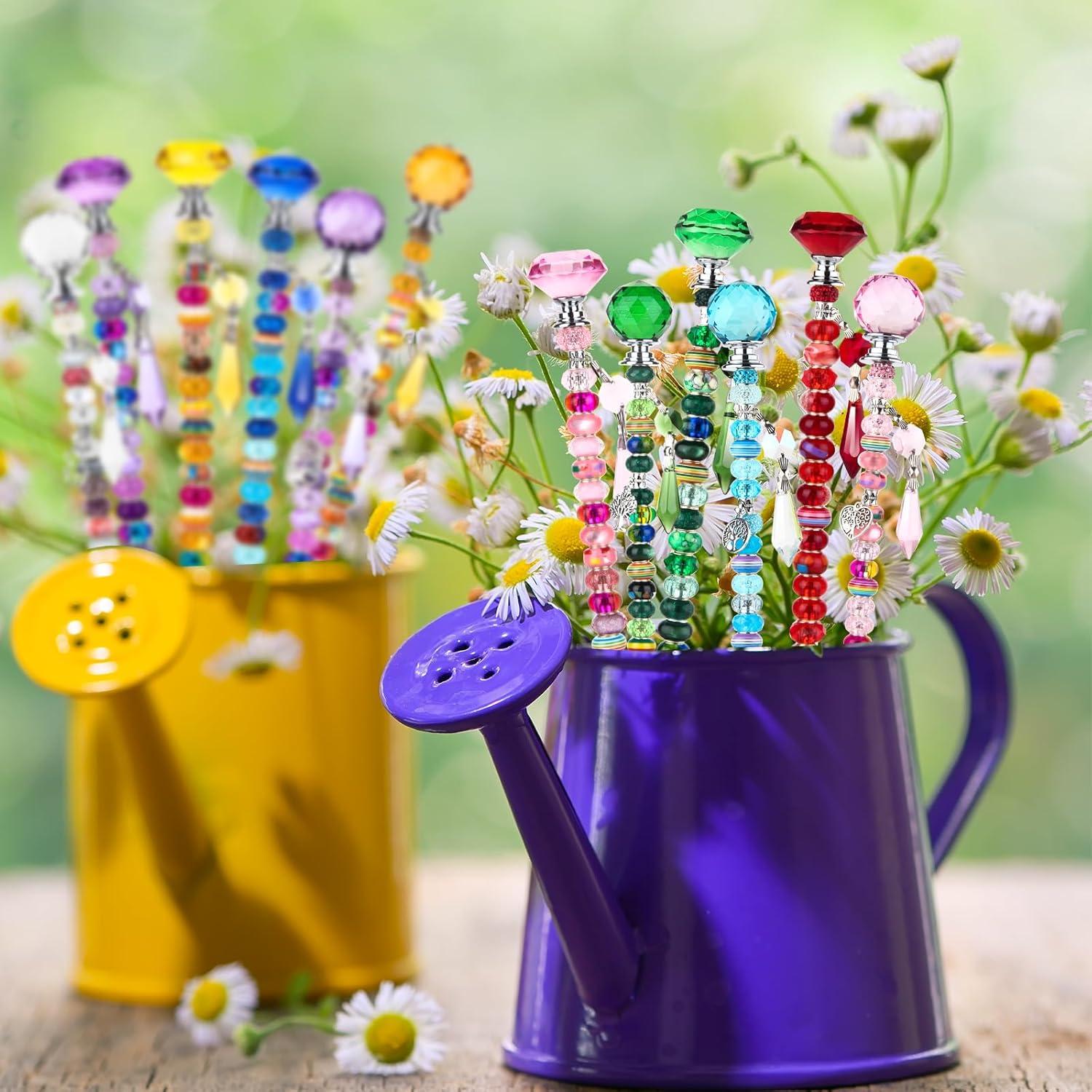 Kit de Estacas de Jardín UFU con 310 Piezas y Perlas