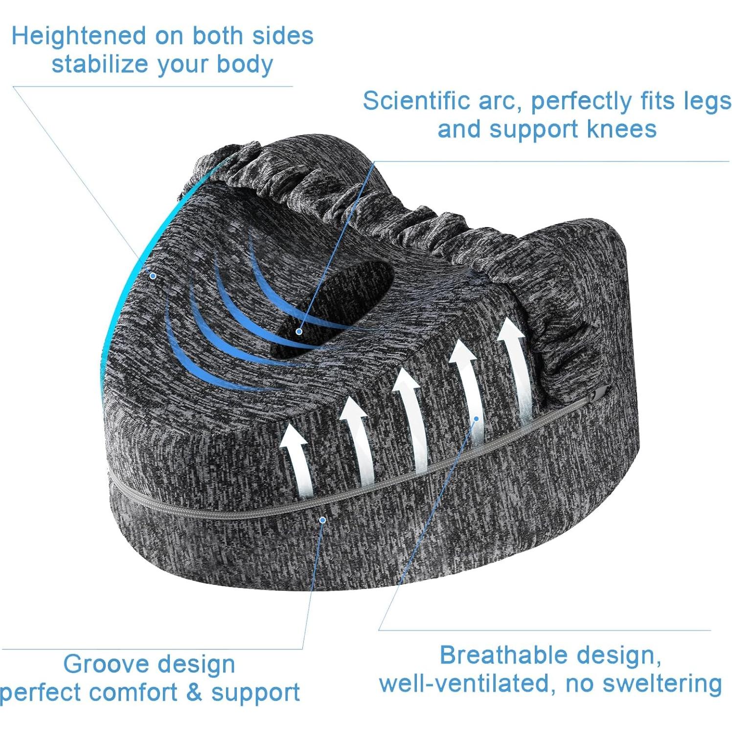 Almohada para Piernas Vertdens de Espuma Viscoelástica 25x22cm