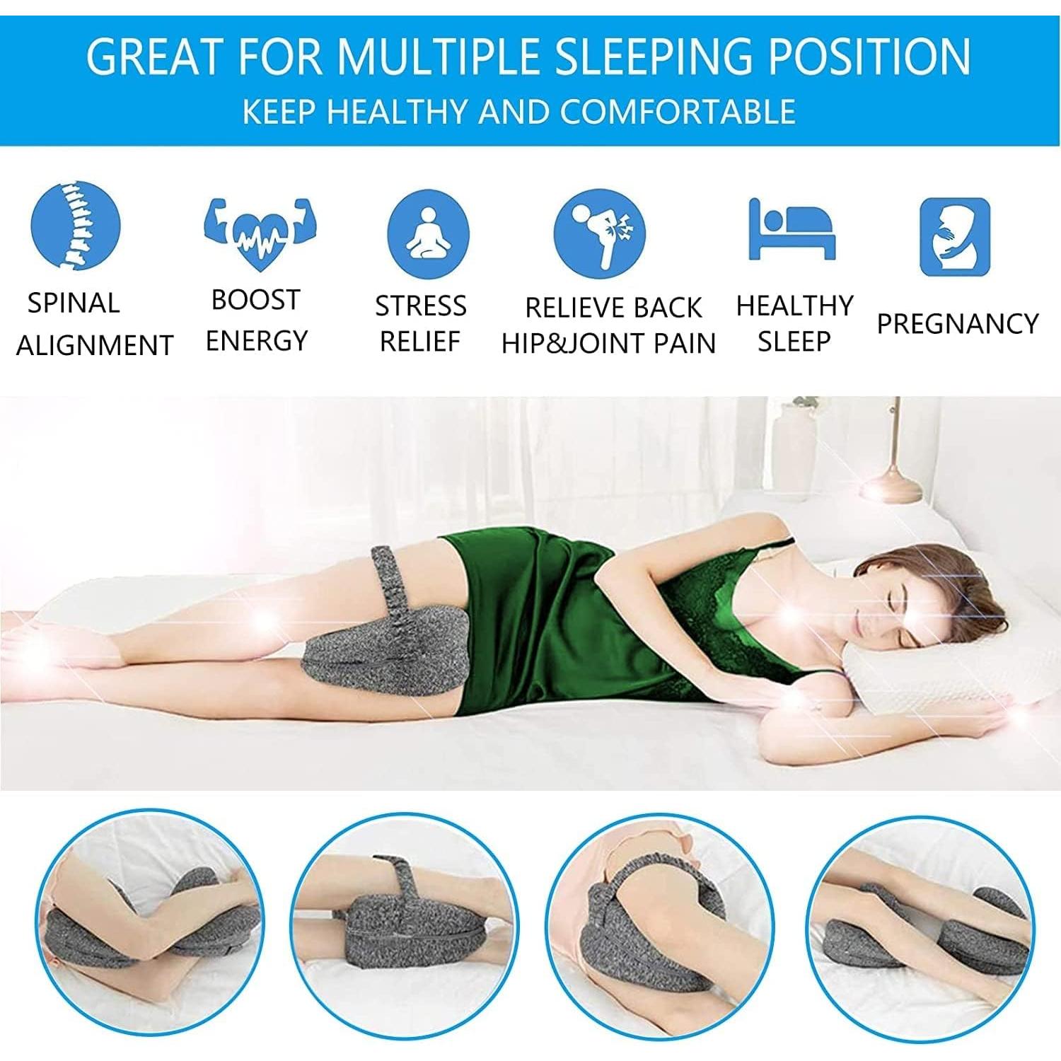 Almohada para Piernas Vertdens de Espuma Viscoelástica 25x22cm