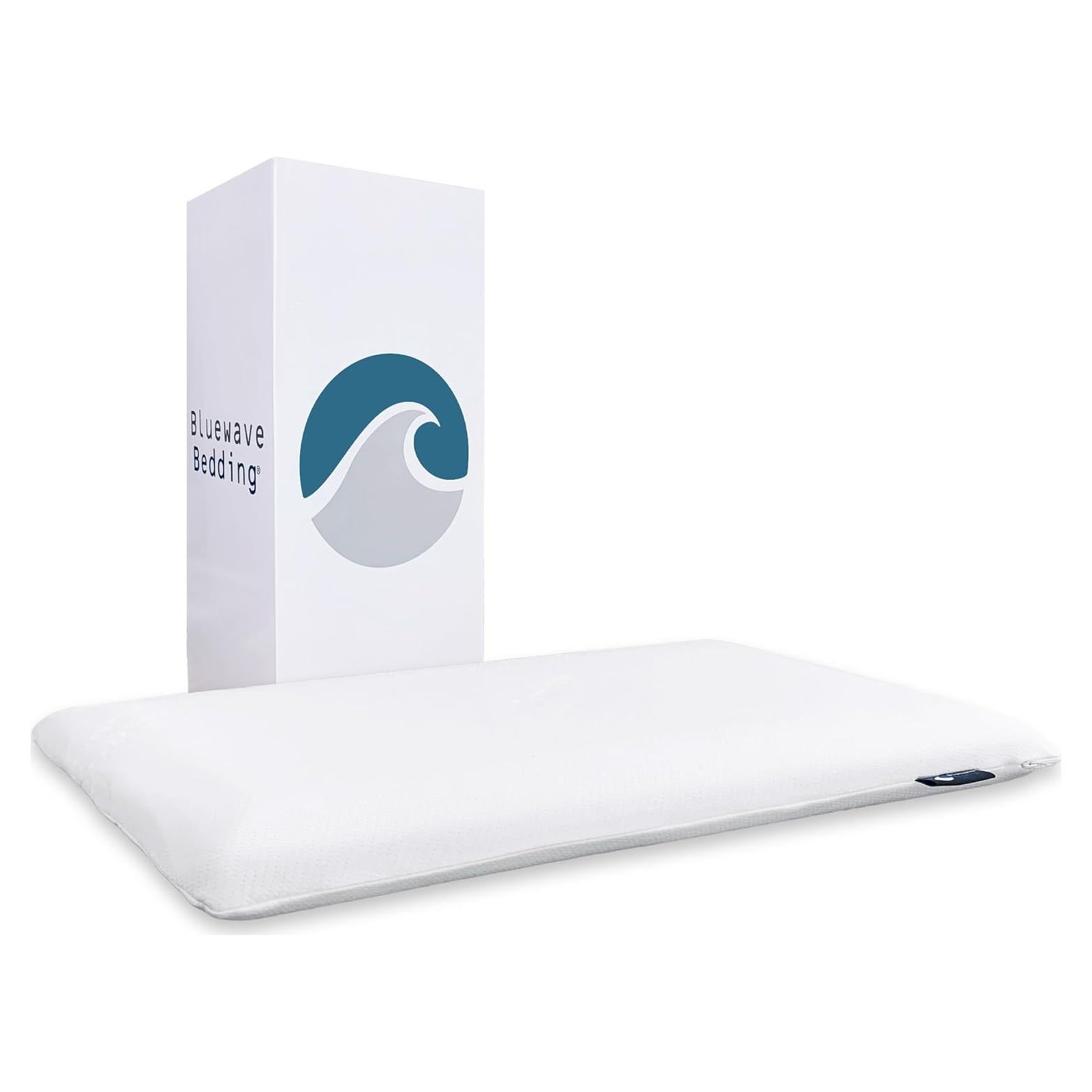 Almohada Viscoelástica Extra Fina Bluewave 4.45 cm - Enfriamiento