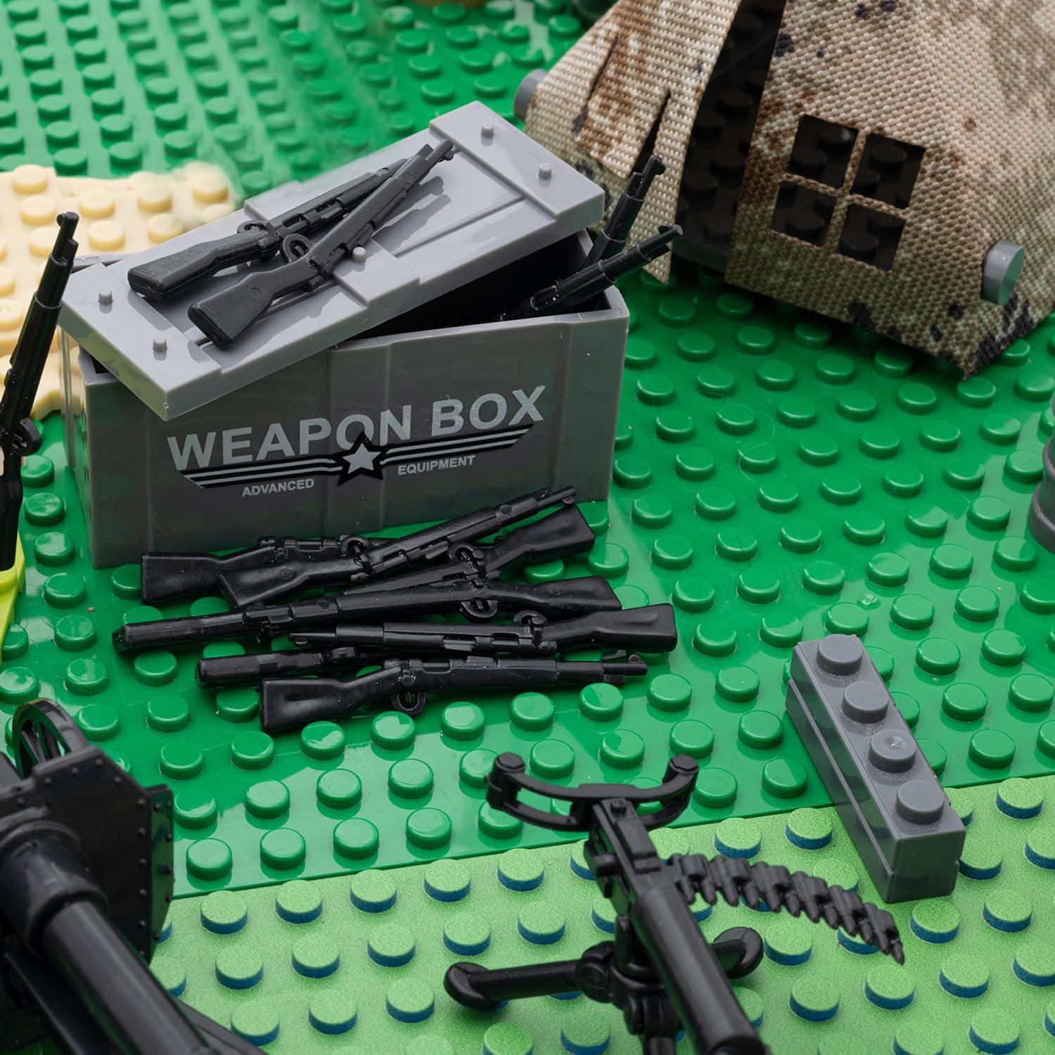 Juego de Bloques de Construcción Militar VICVIK - Tienda Caqui