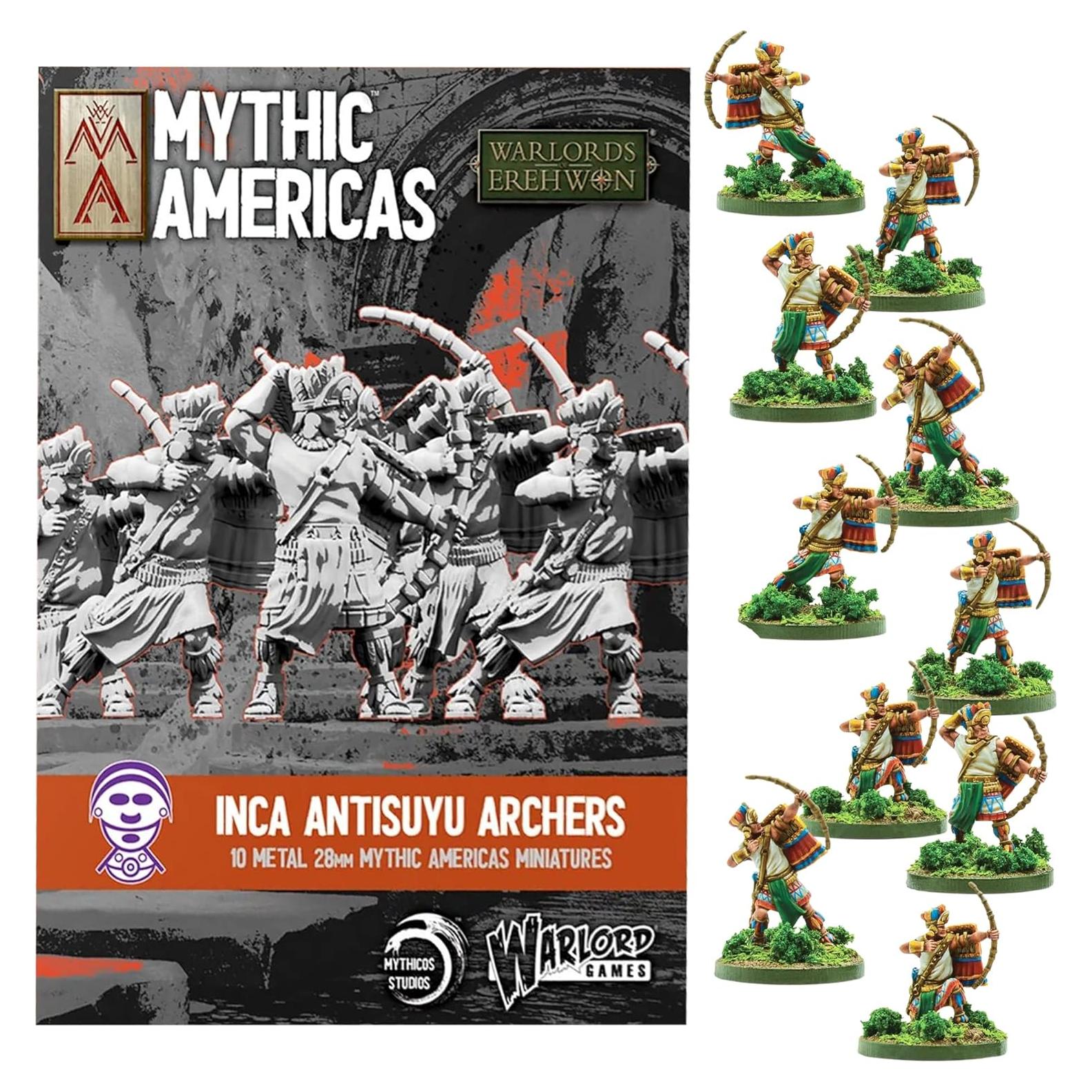 Miniaturas Warlord Games Arqueros Antisuyu 28mm para Wargames