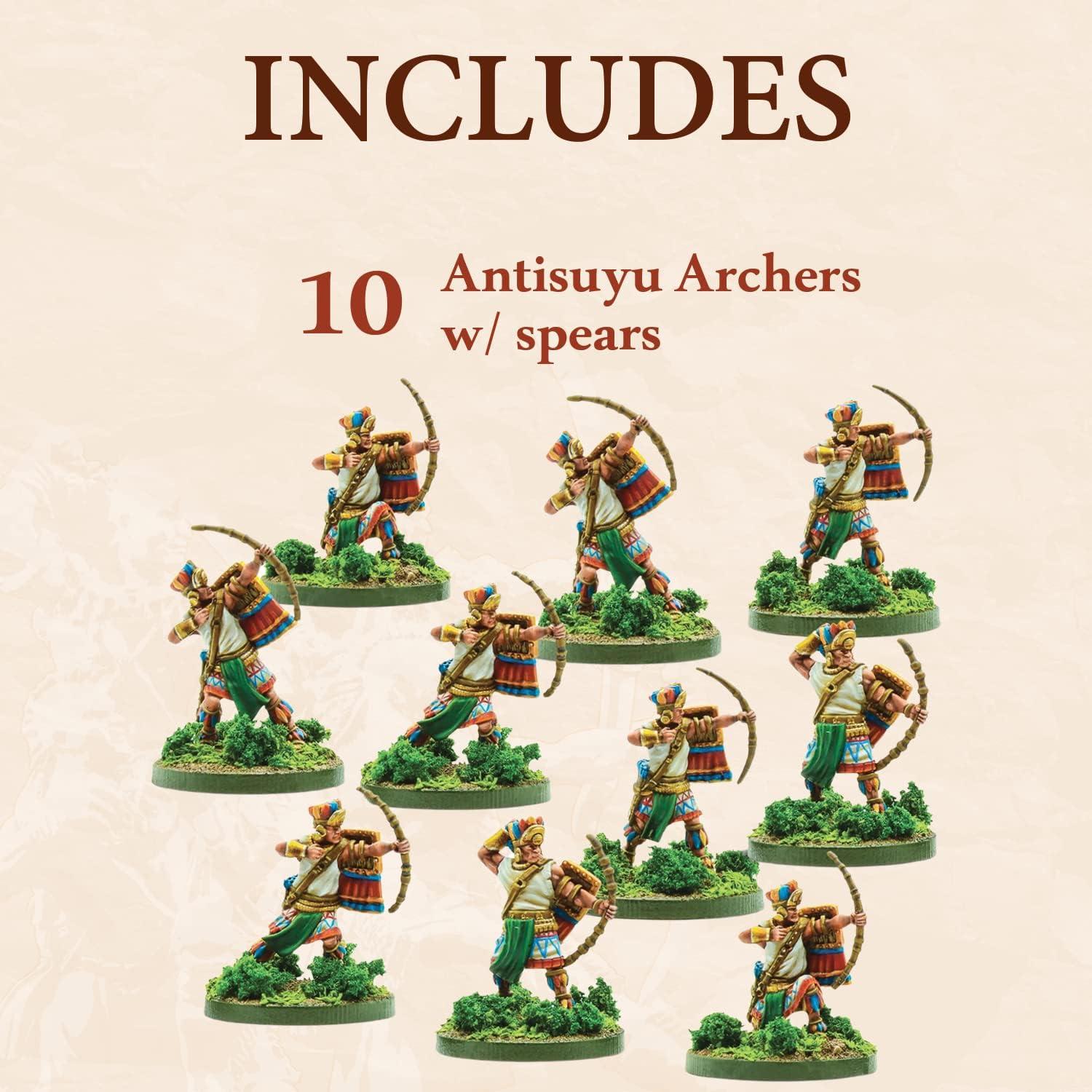 Miniaturas Warlord Games Arqueros Antisuyu 28mm para Wargames