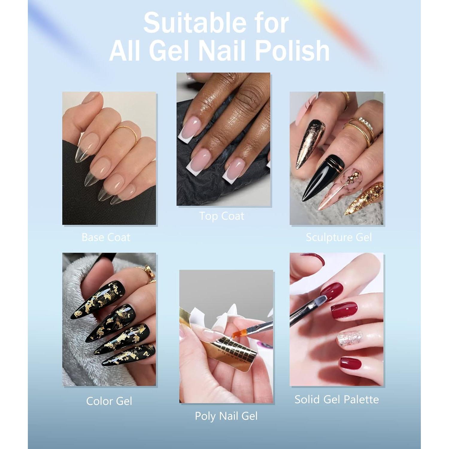 Lámpara UV para Uñas Easkep 120W con Guantes Protectores