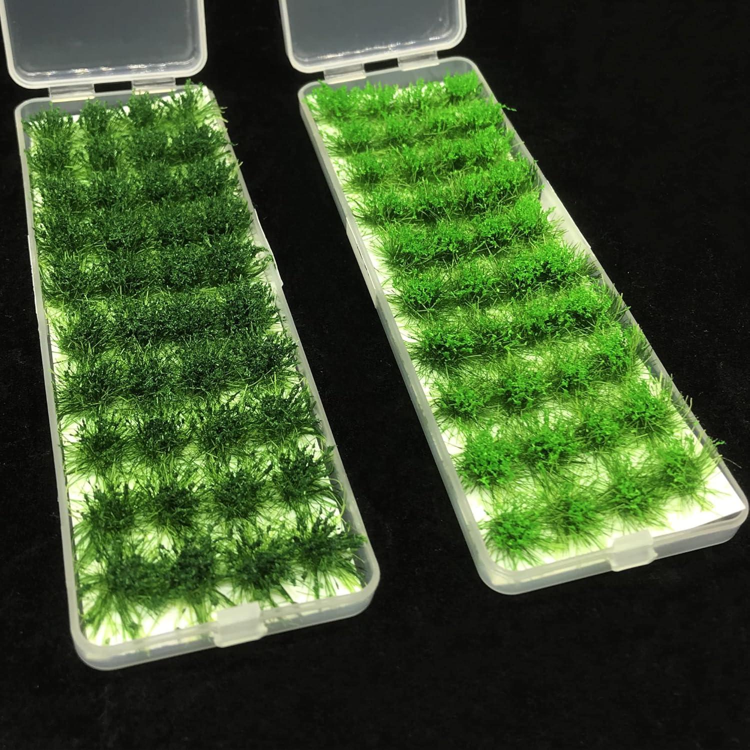 Cayway Kit de Hierba Estática 80 PCS para Diorama y Paisaje