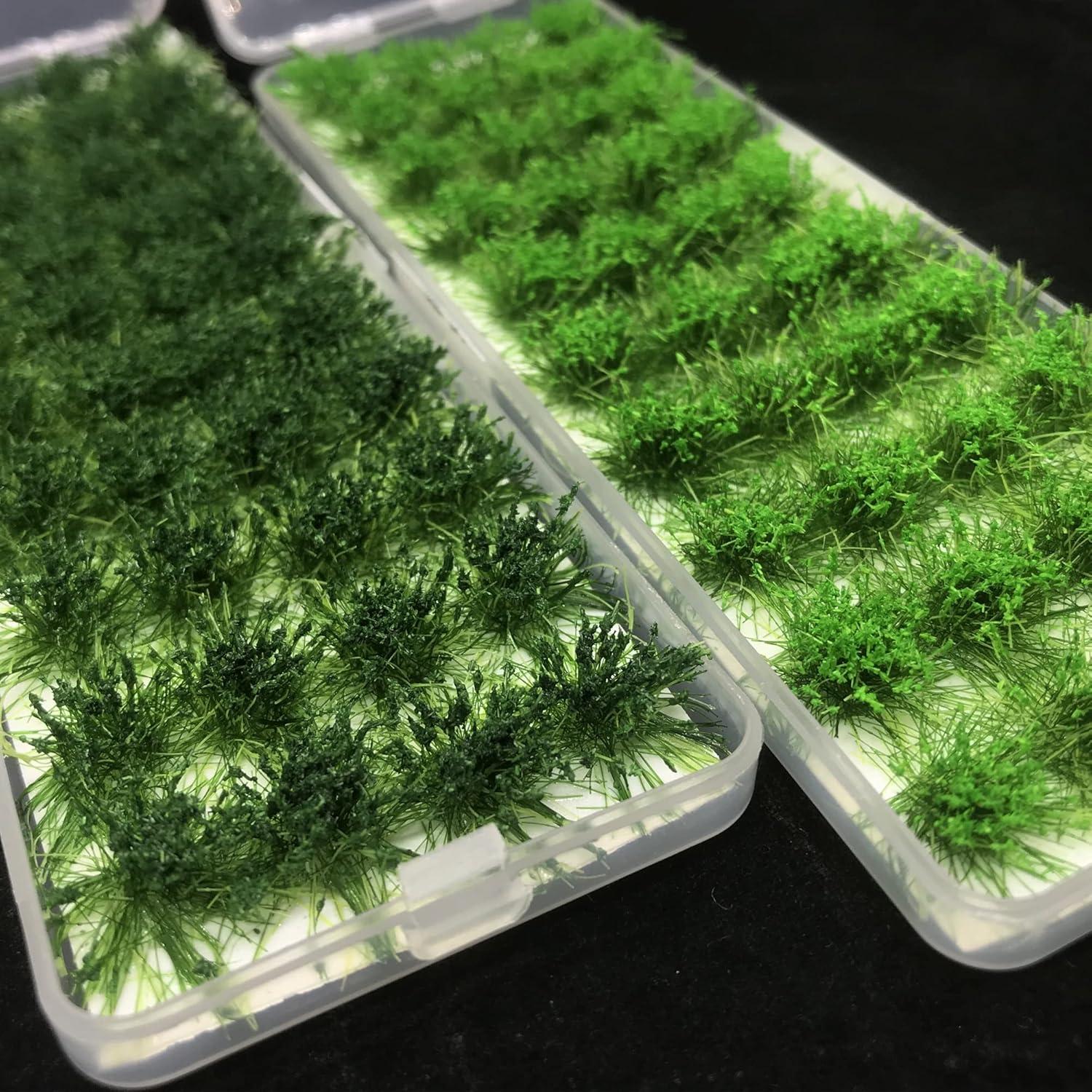 Cayway Kit de Hierba Estática 80 PCS para Diorama y Paisaje