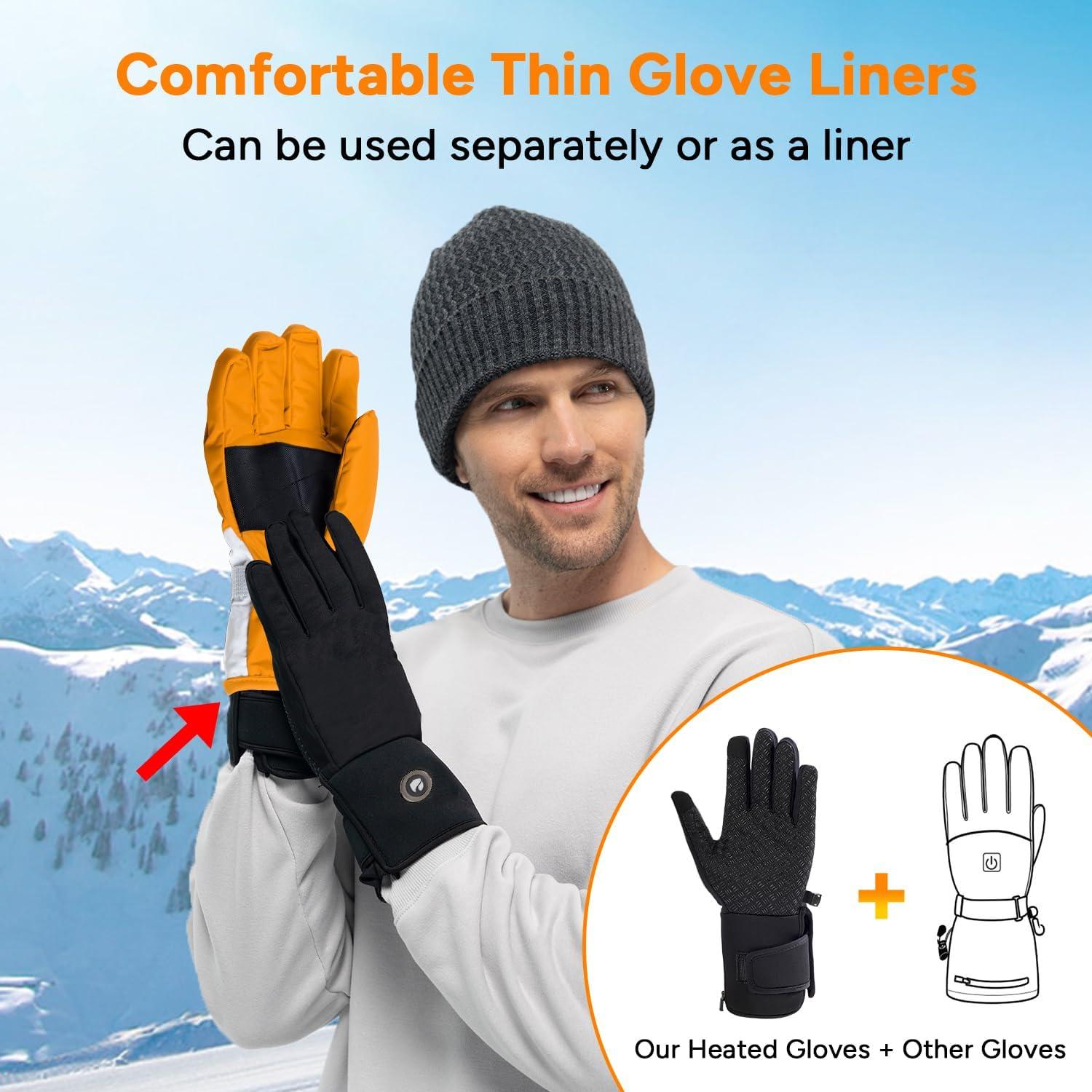 Guantes Calentados DR.PREPARE Unisex Táctiles 3200mAh