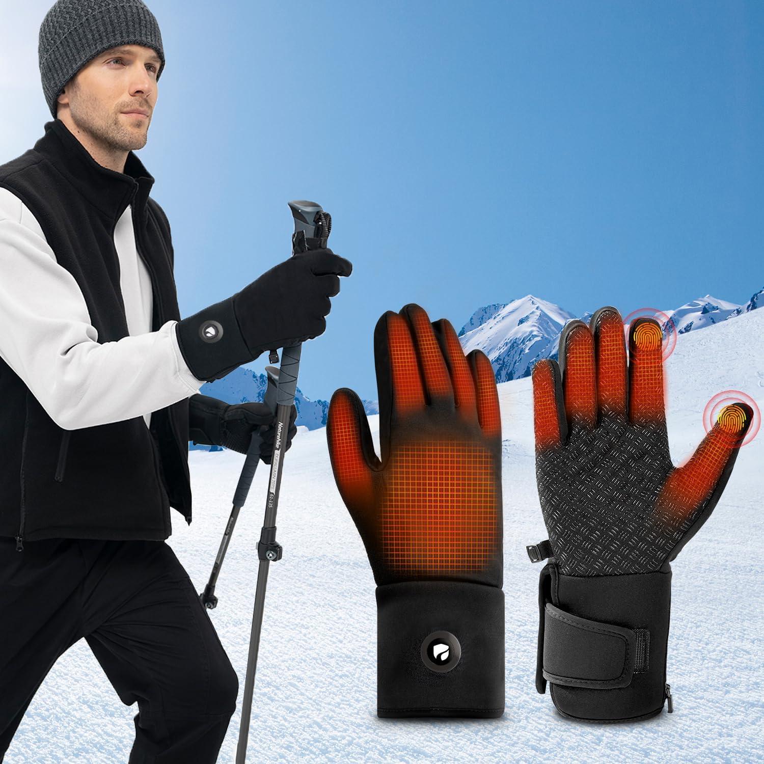 Guantes Calentados DR.PREPARE Unisex Táctiles 3200mAh