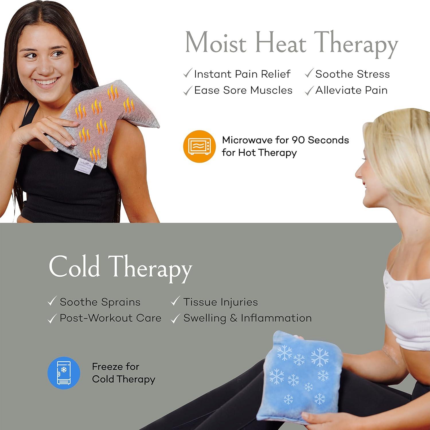 Almohadilla Térmica SacksyThyme 30.48x17.78cm Sin Aroma