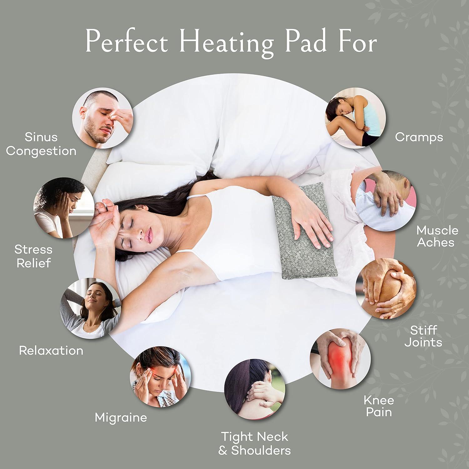 Almohadilla Térmica SacksyThyme 30.48x17.78cm Sin Aroma