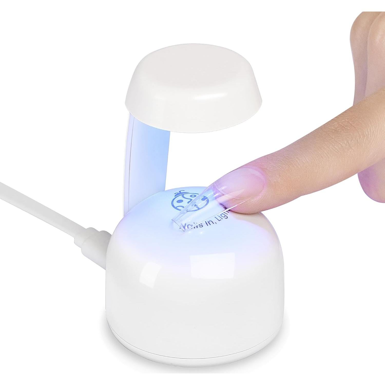 Luz UV LED Beetles Mini para Uñas de Gel 5W Portátil