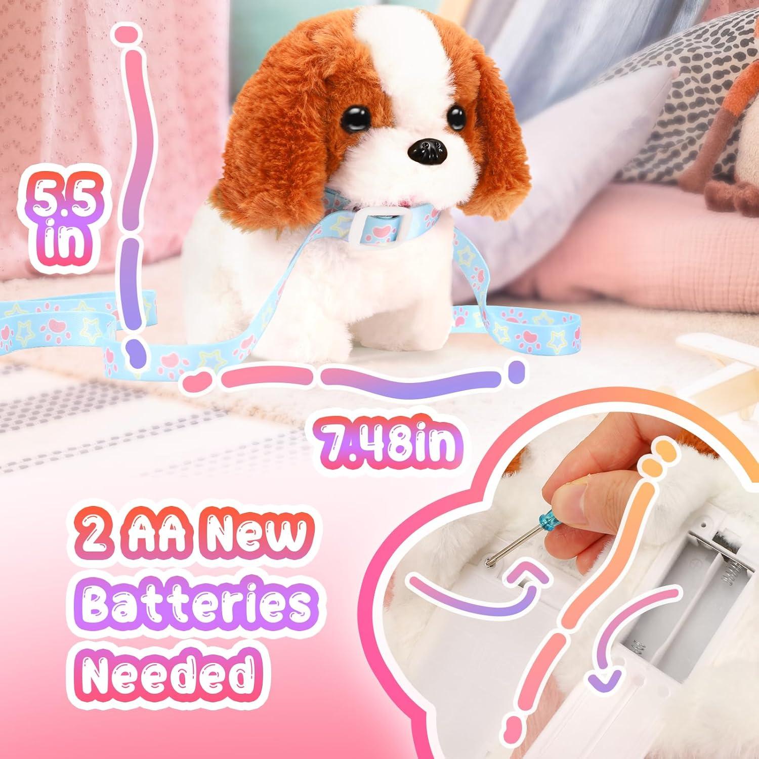 Juguete Electrónico Interactivo de Perro Tagitary 16x14x8cm