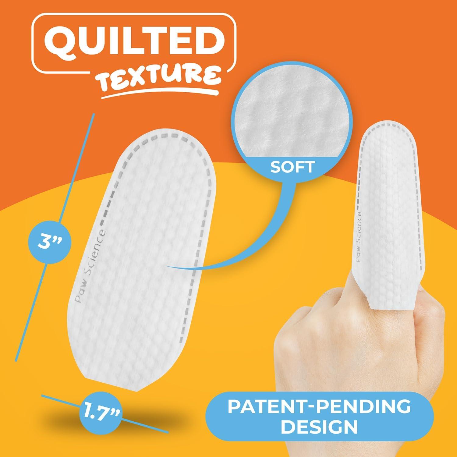 Toallitas Limpiadoras para Oídos de Perros Paw Science - Aroma Coco