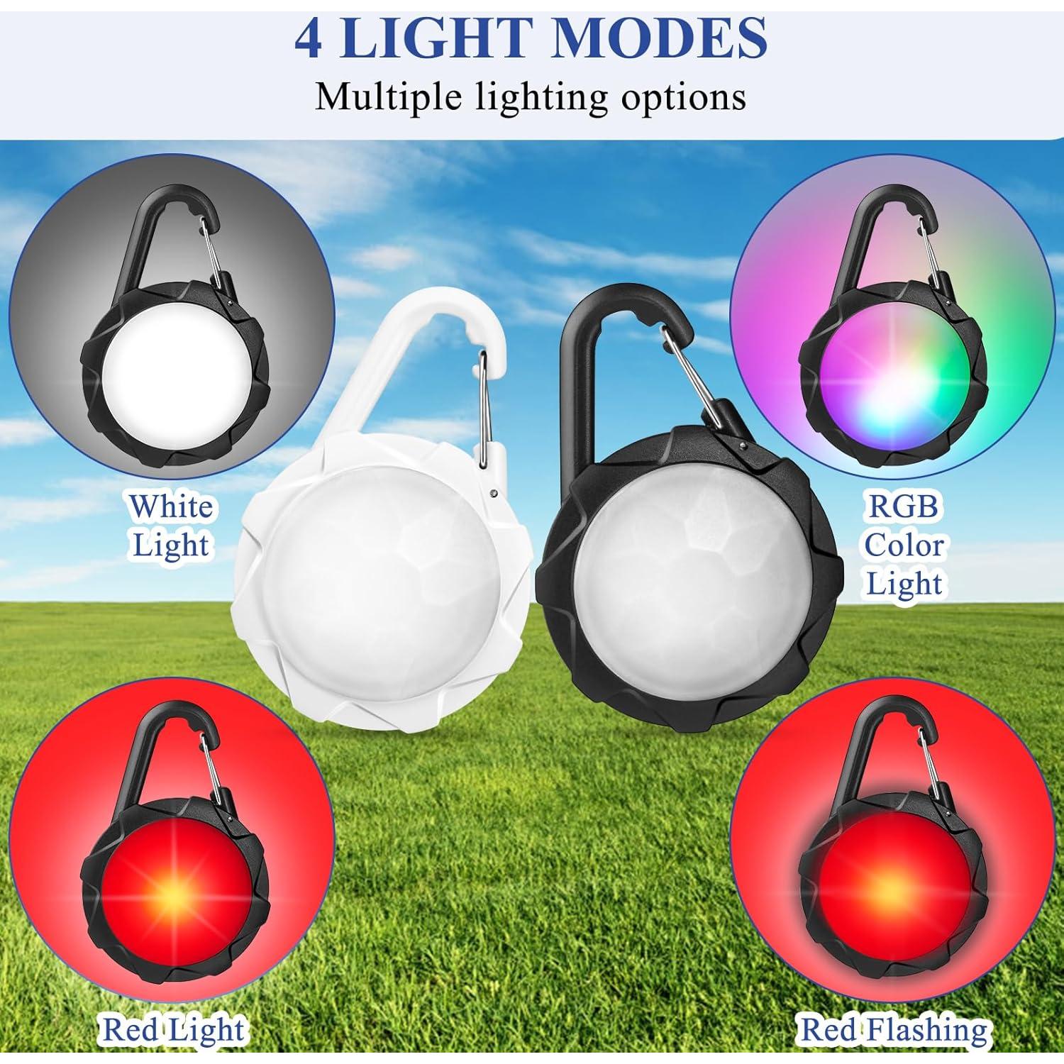 Luces LED para Collares de Perro XIEYOUWXS, Impermeables IP68