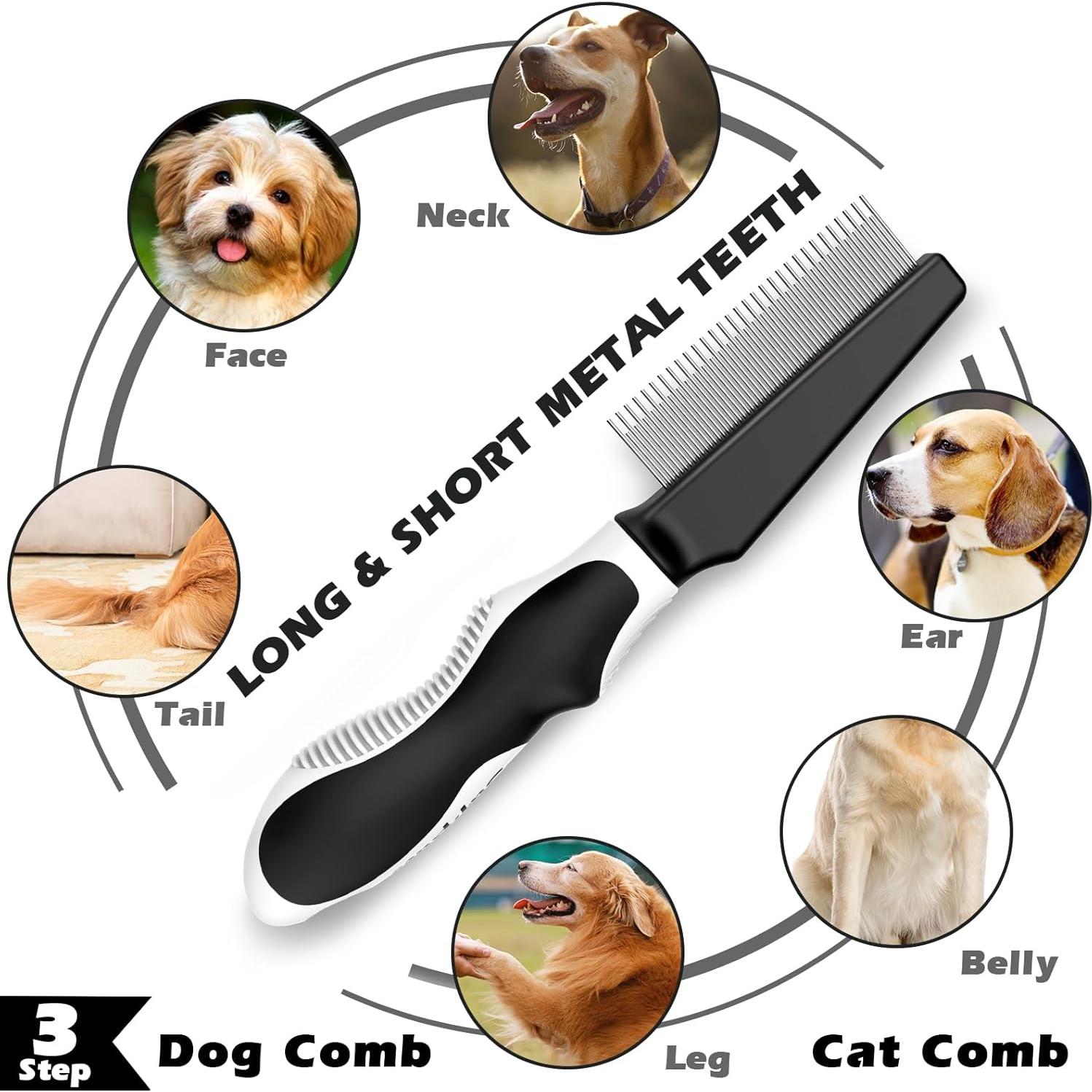 Kit de Aseo Profesional para Mascotas Augwind 6 en 1