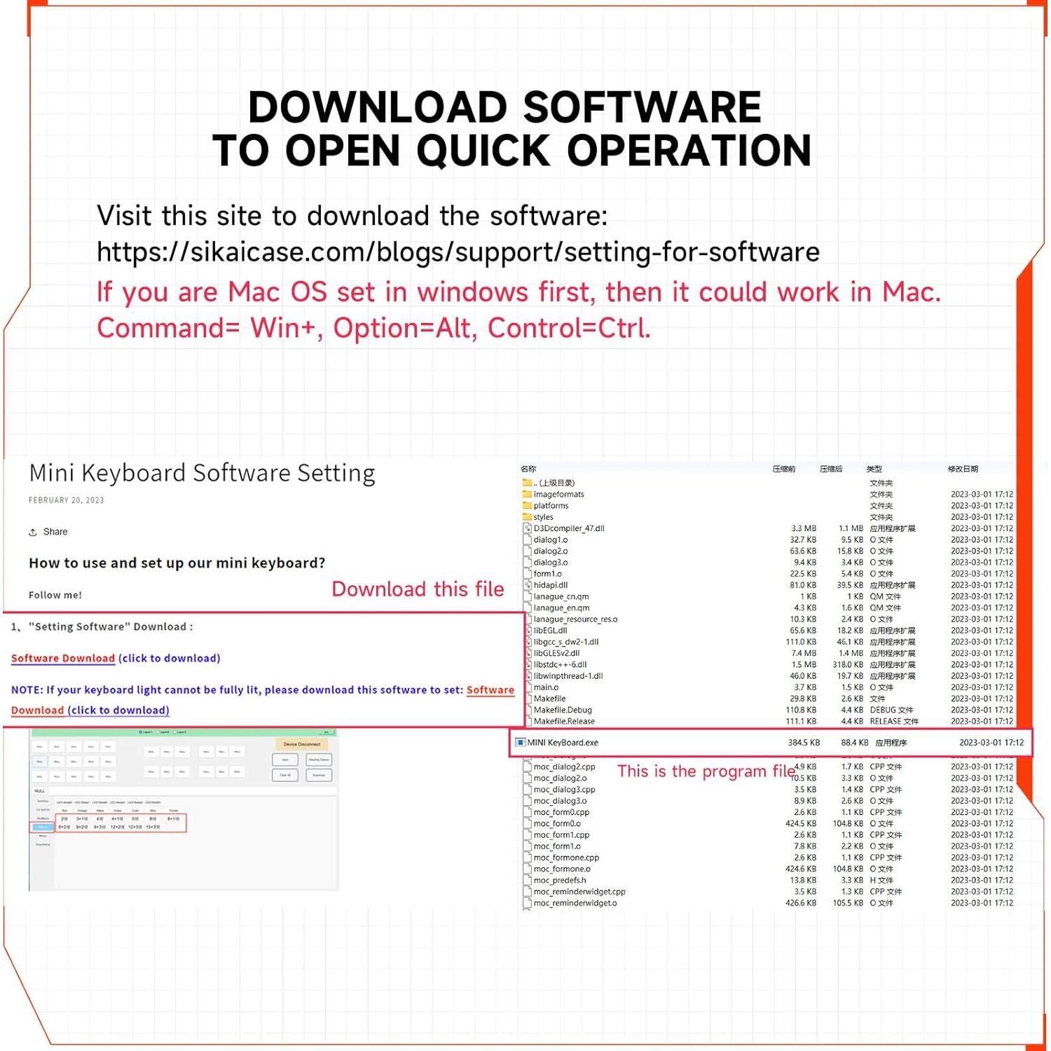 Teclado Mecánico Programable Sikai Case Negro 6 Teclas Macro