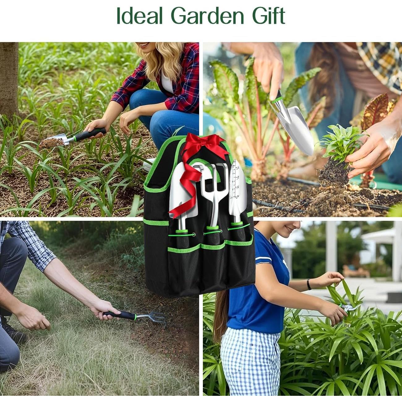 Juego de Herramientas de Jardinería Housolution 8PCS Ergonómico