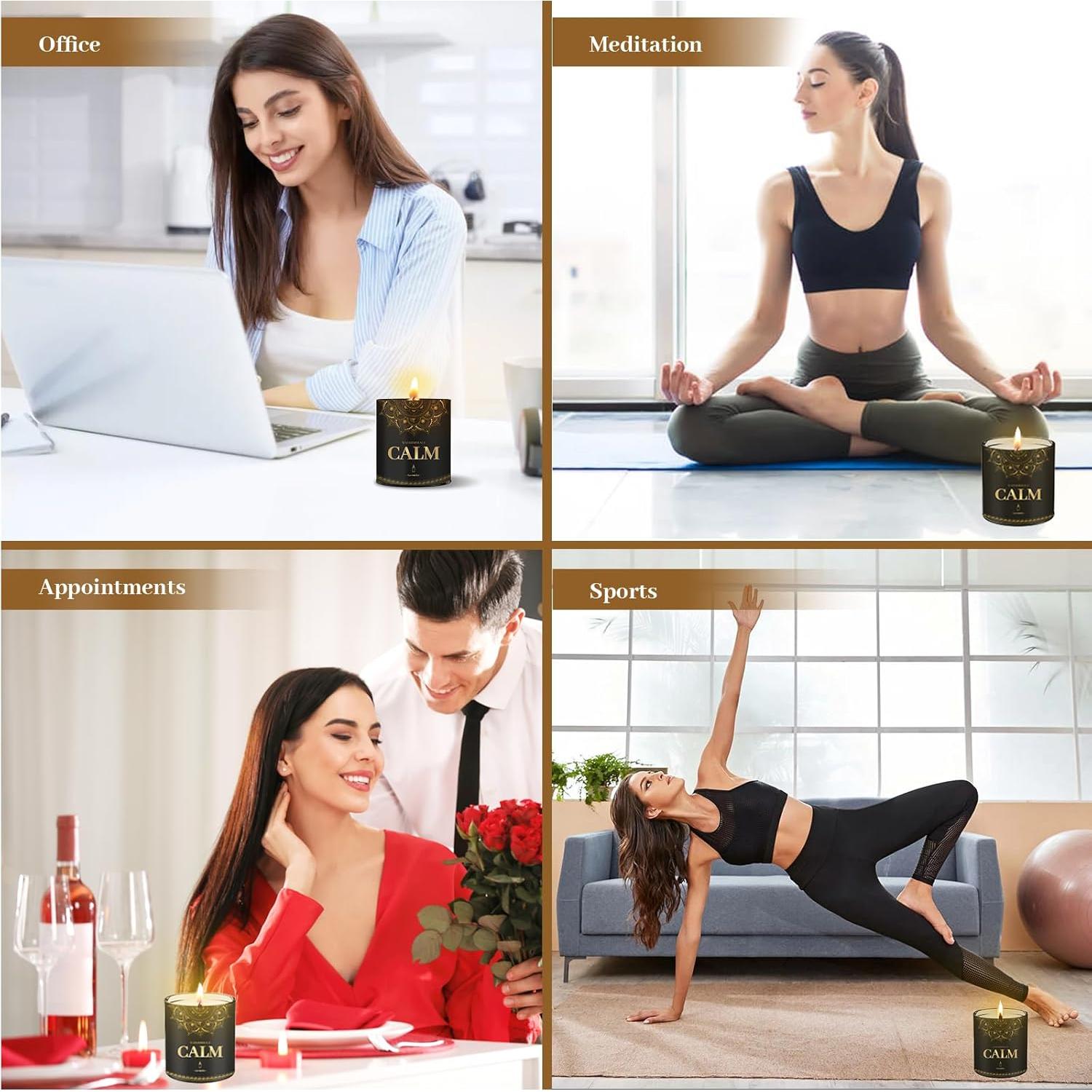 Vela Aromática en Tarro WarmEmbrace Lavanda 255g