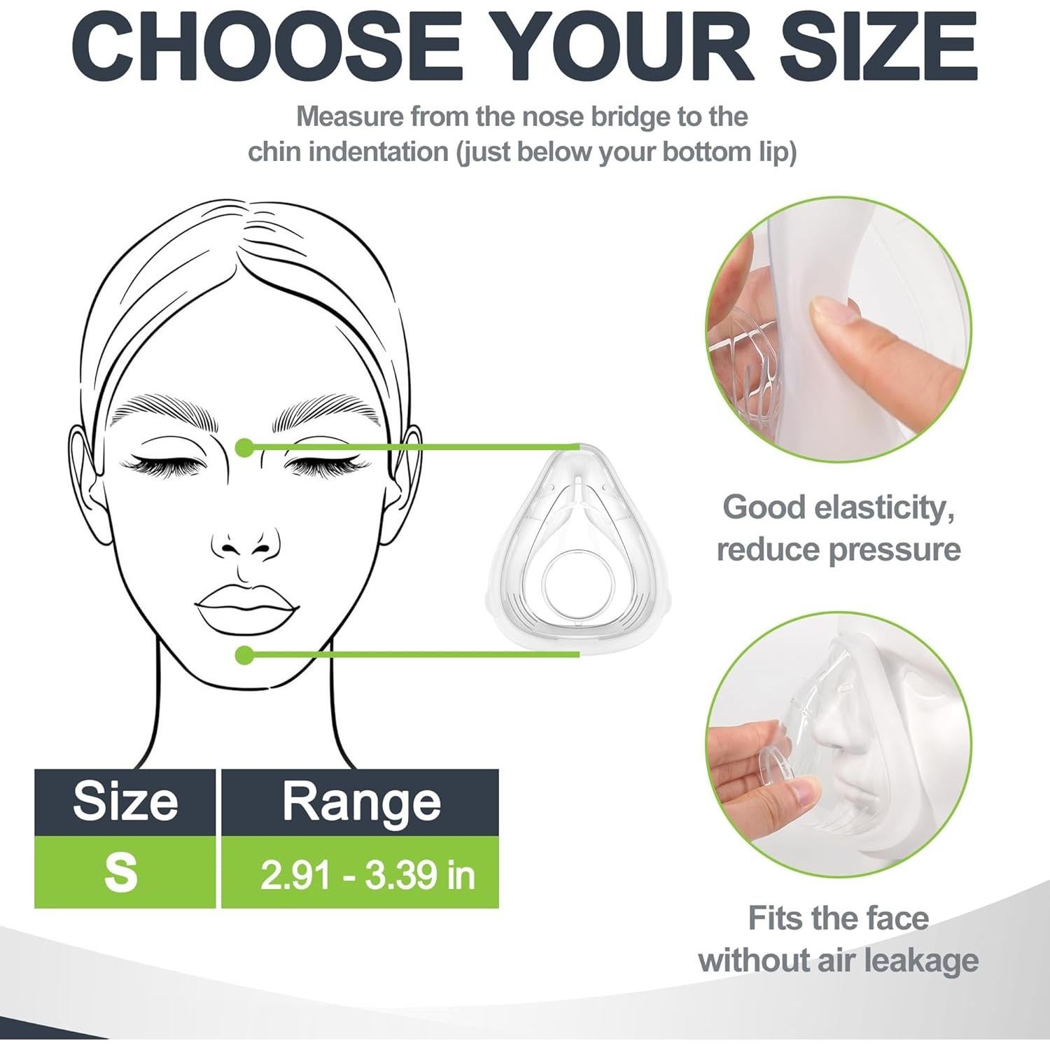 Juego de Reemplazo MEDICOLOR F20 con Cojín Pequeño y Clips