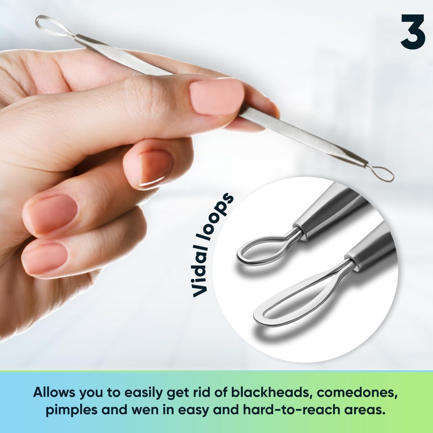 Juego de Herramientas de Cuidado Facial BIORICA 5 en 1