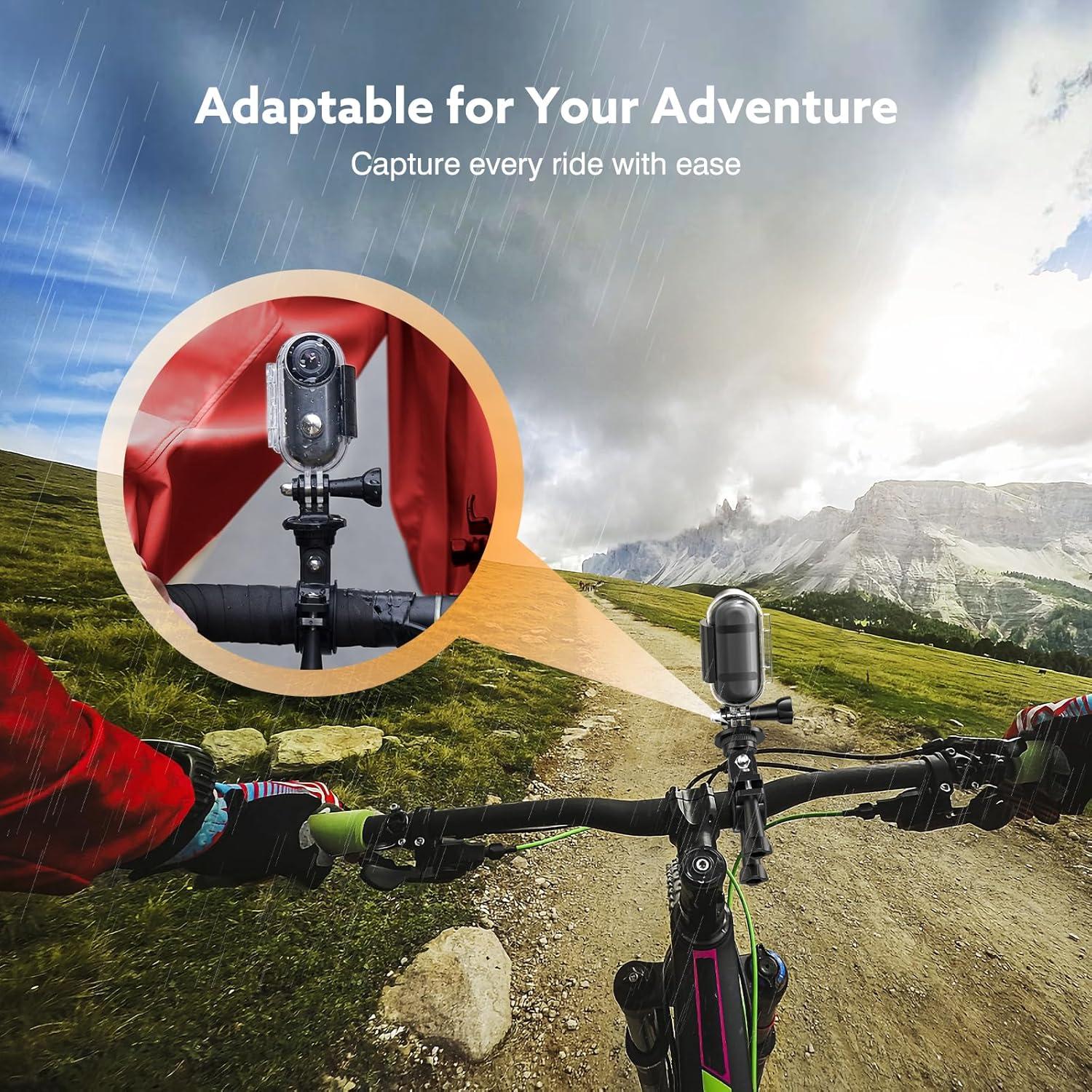 Cámara de Acción Losfom Z10 2K Impermeable 64GB Accesorios